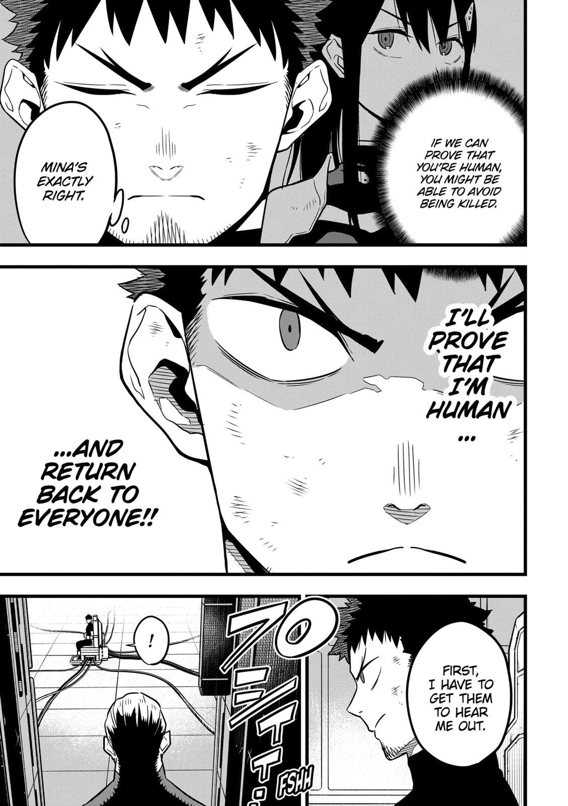 Read Kaiju No.8 ENGLISH Manga Online