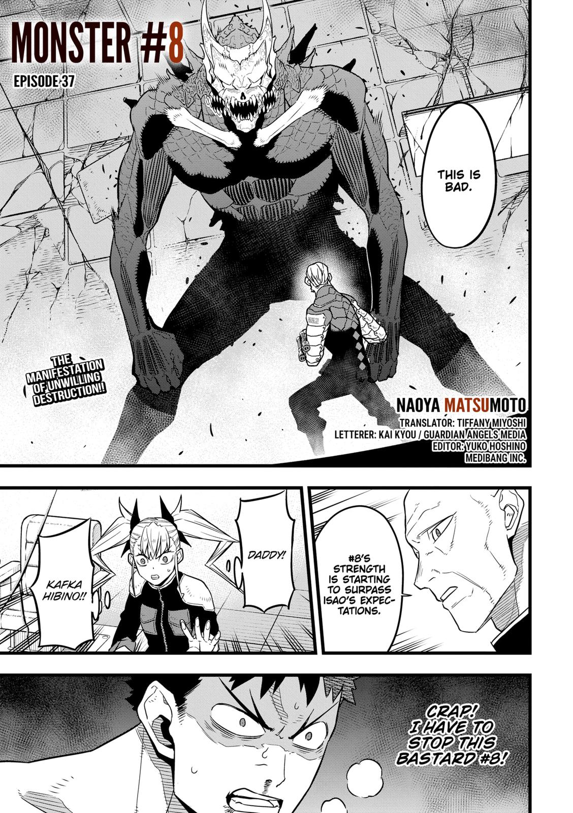 Read Kaiju No.8 ENGLISH Manga Online