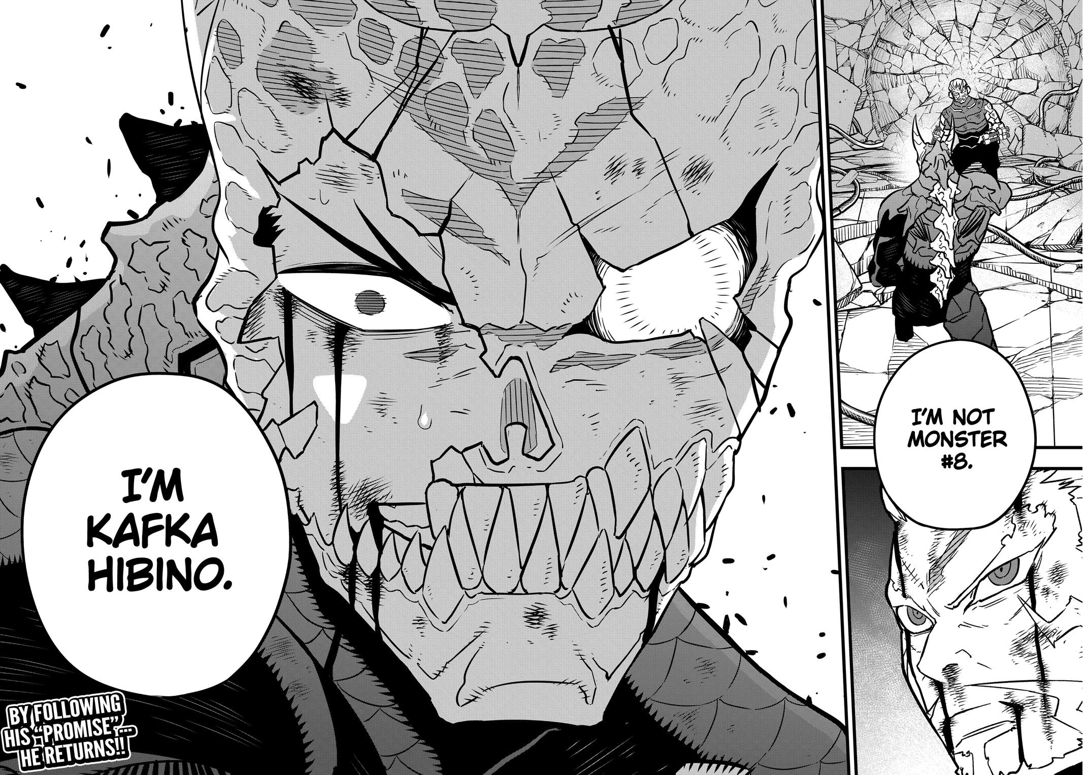 Read Kaiju No.8 ENGLISH Manga Online