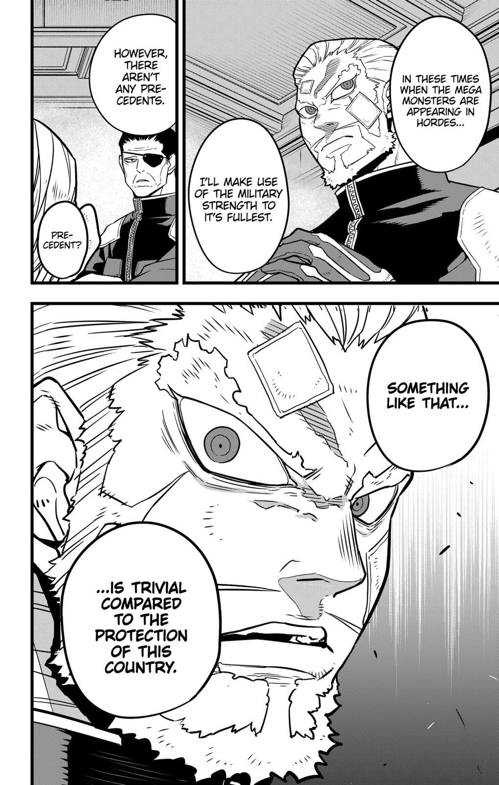 Read Kaiju No.8 ENGLISH Manga Online