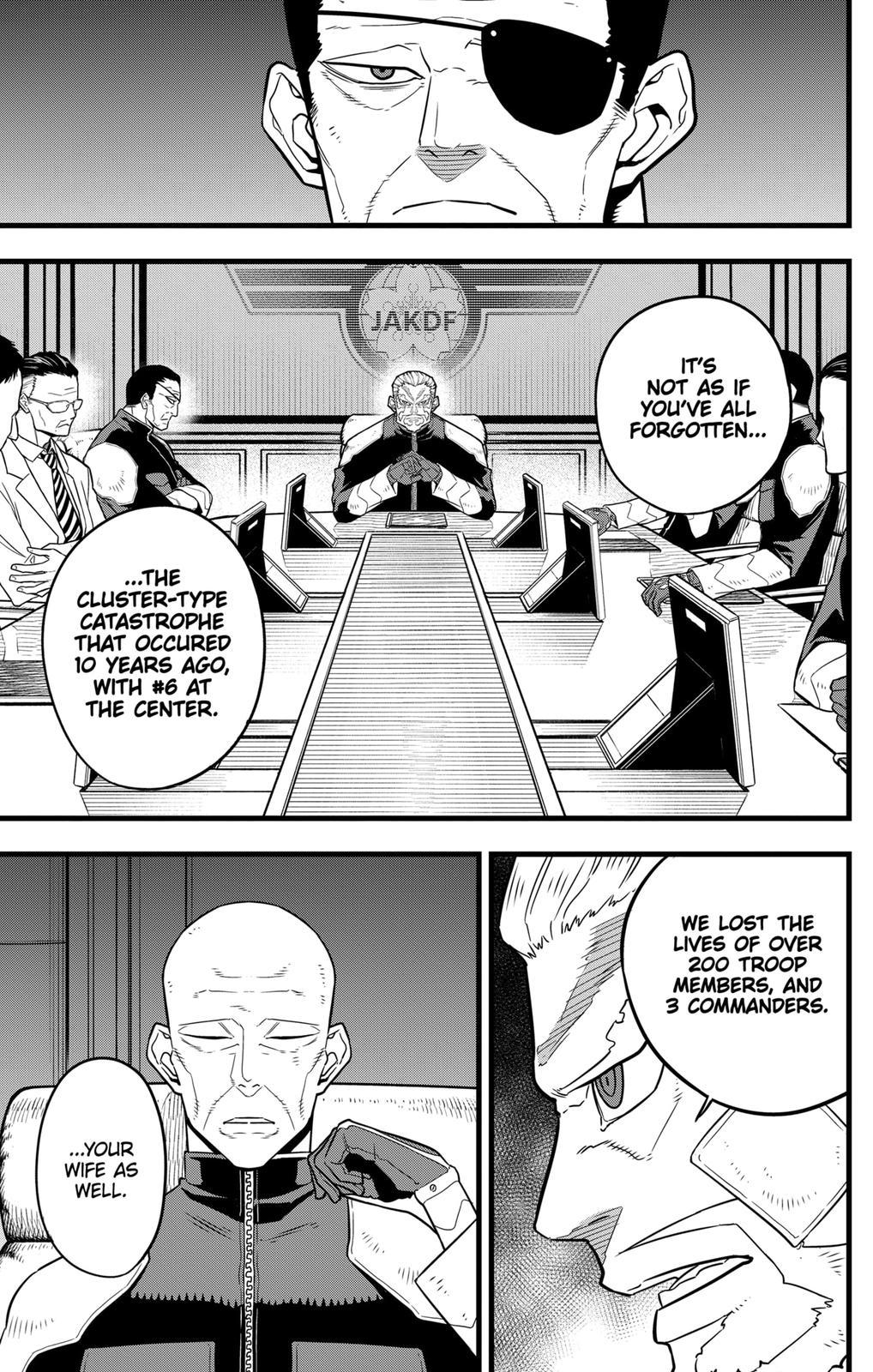 Read Kaiju No.8 ENGLISH Manga Online