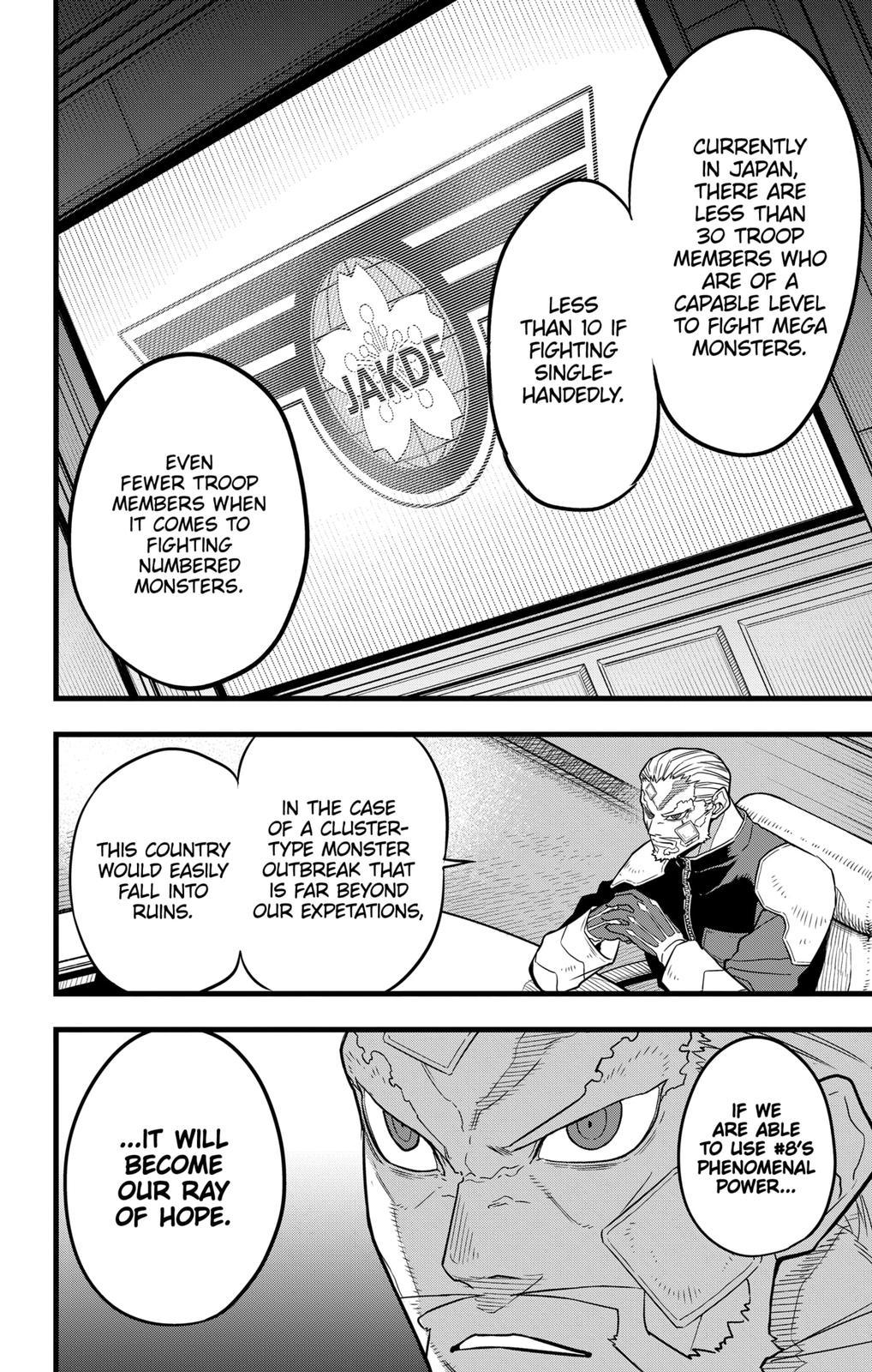 Read Kaiju No.8 ENGLISH Manga Online