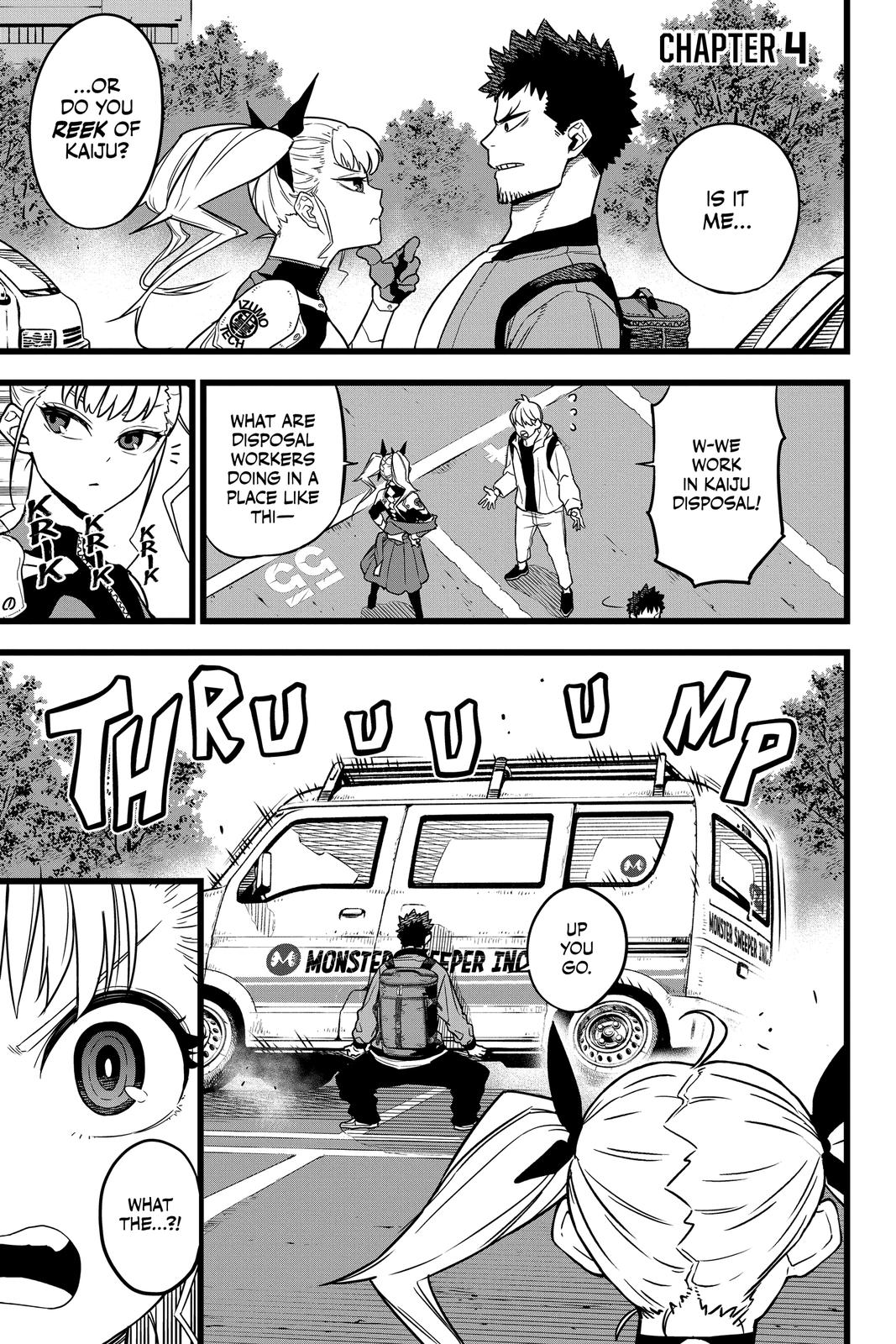 Read Kaiju No.8 ENGLISH Manga Online