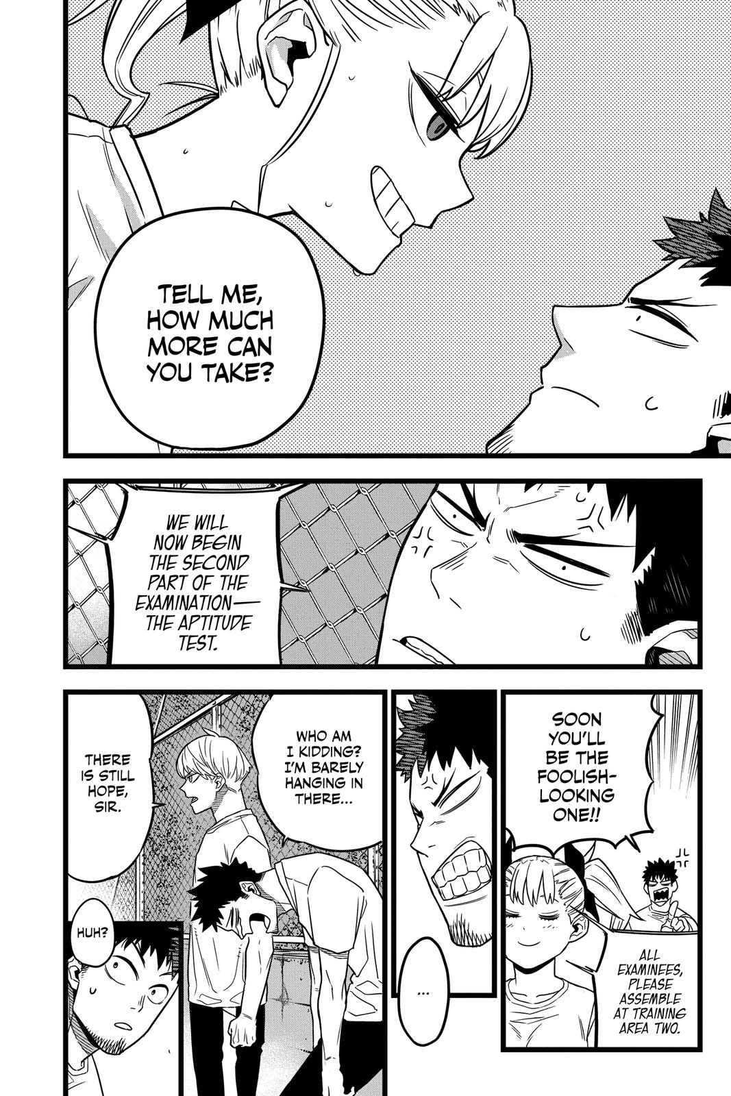 Read Kaiju No.8 ENGLISH Manga Online