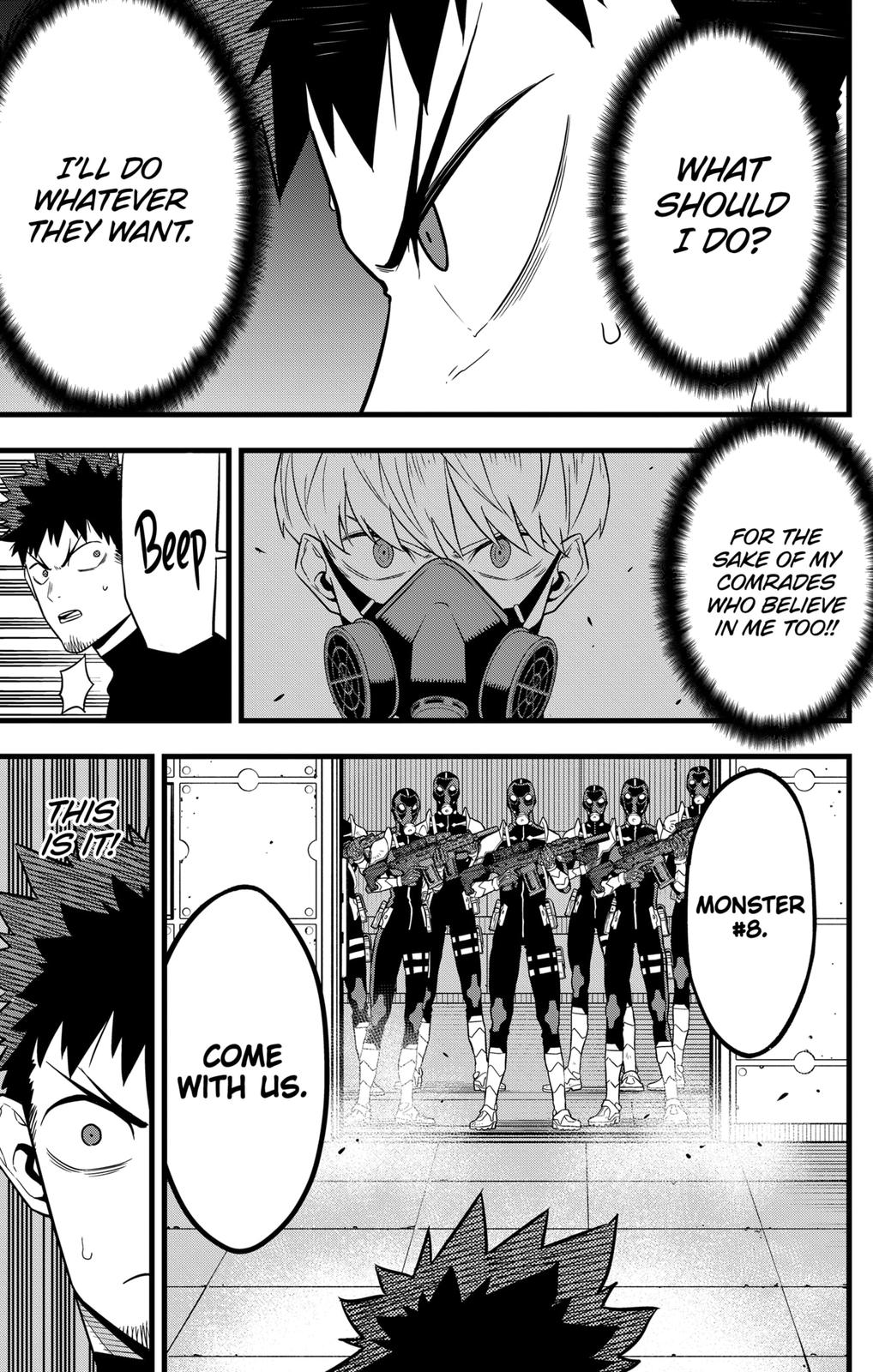 Read Kaiju No.8 ENGLISH Manga Online