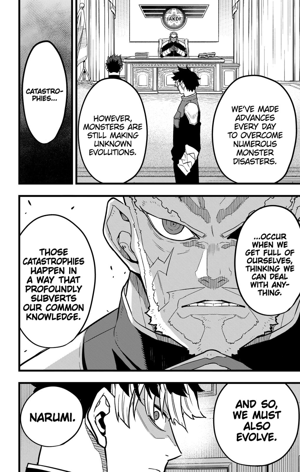 Read Kaiju No.8 ENGLISH Manga Online