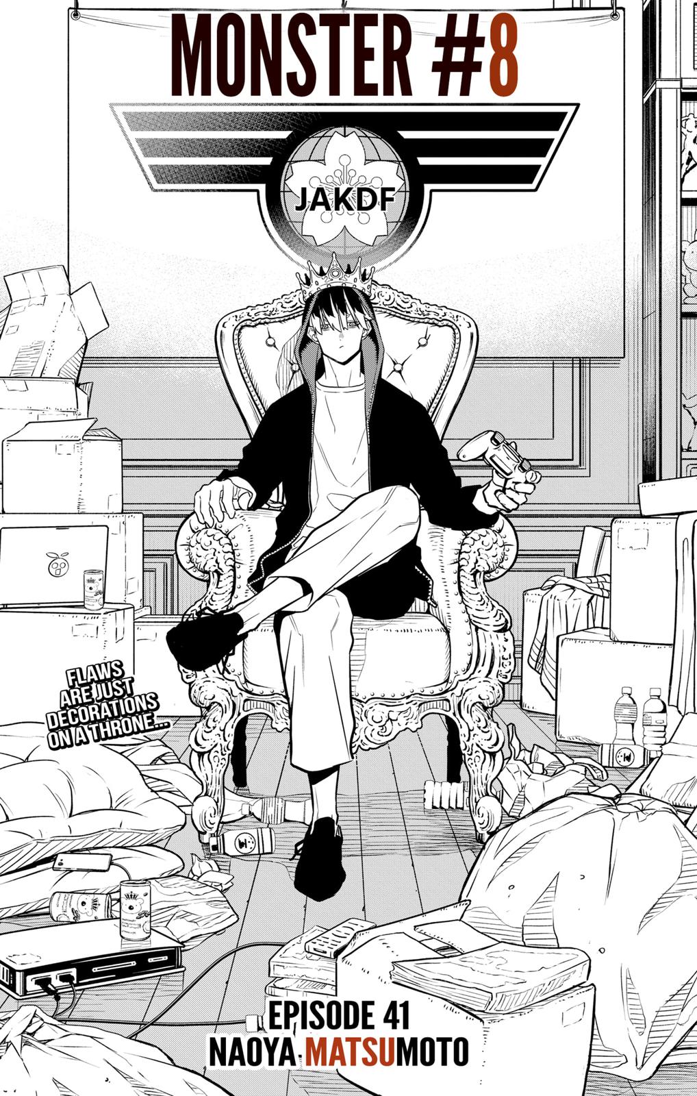 Read Kaiju No.8 ENGLISH Manga Online