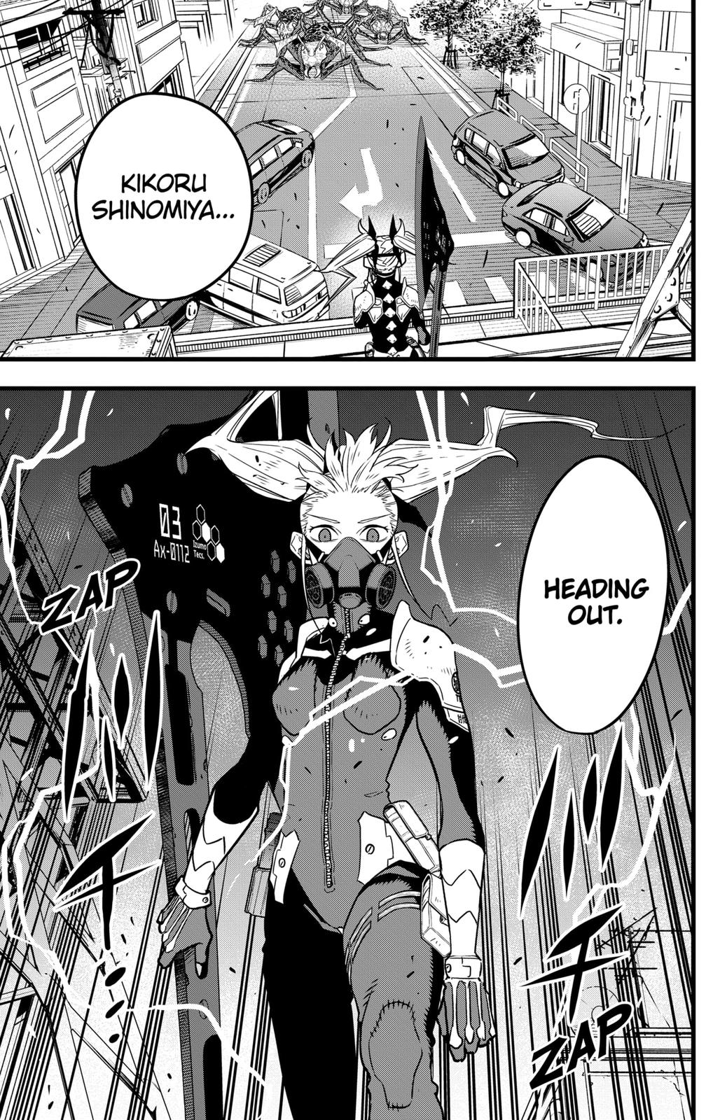 Read Kaiju No.8 ENGLISH Manga Online