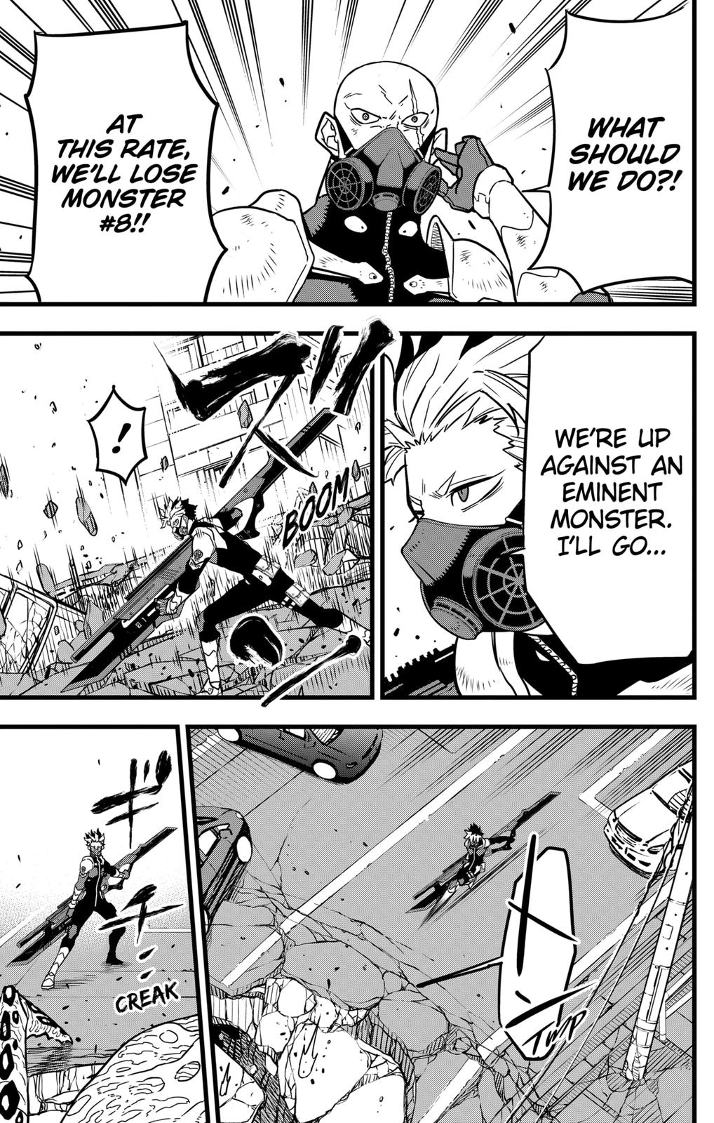 Read Kaiju No.8 ENGLISH Manga Online