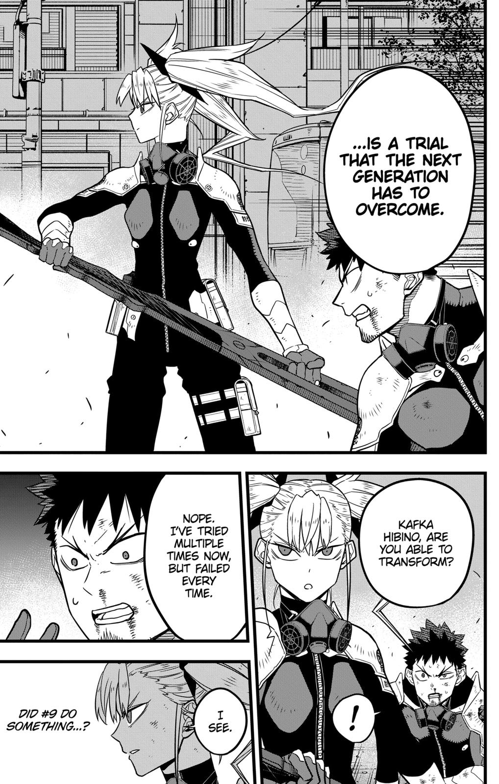 Read Kaiju No.8 ENGLISH Manga Online