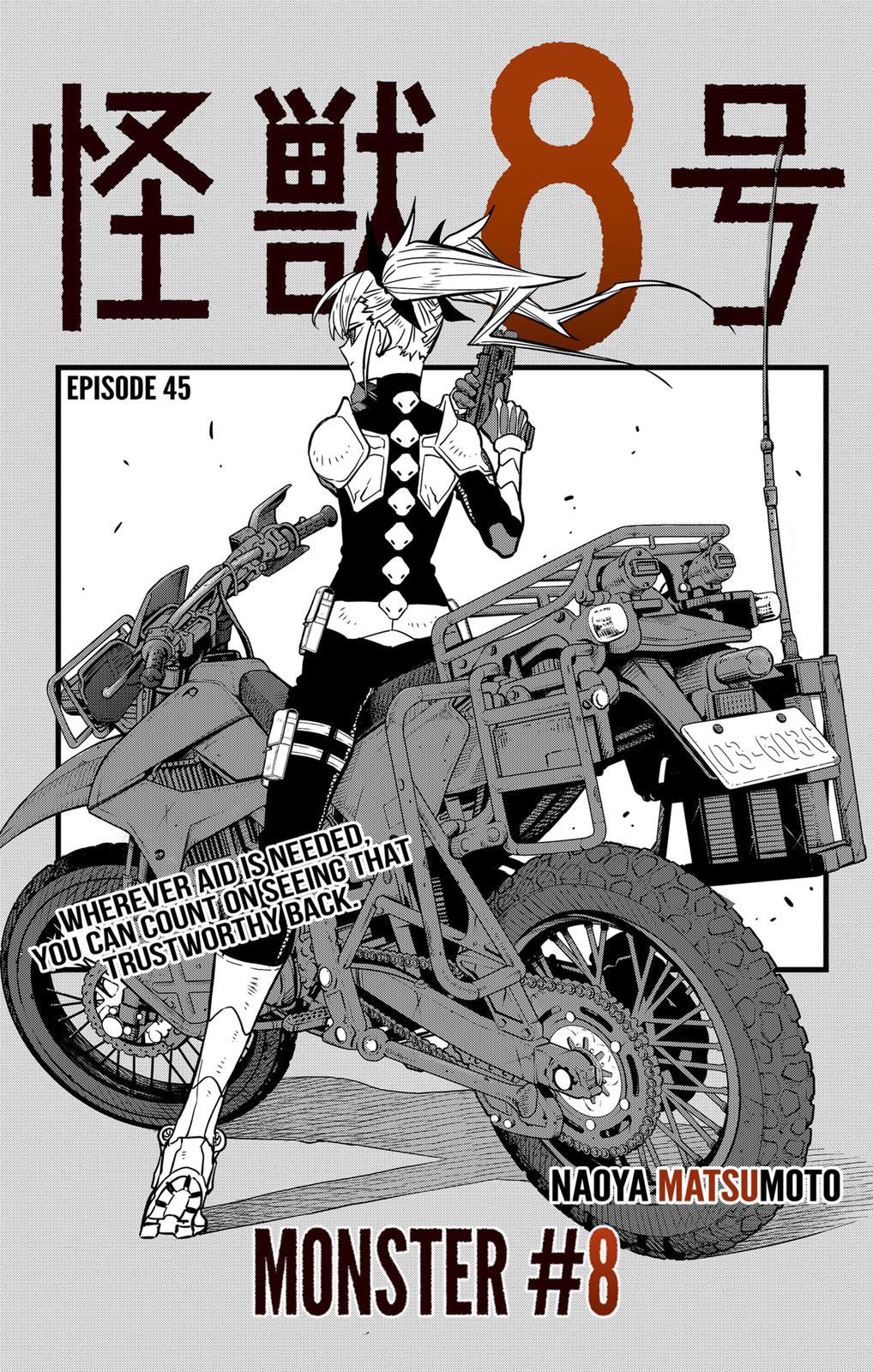 Read Kaiju No.8 ENGLISH Manga Online