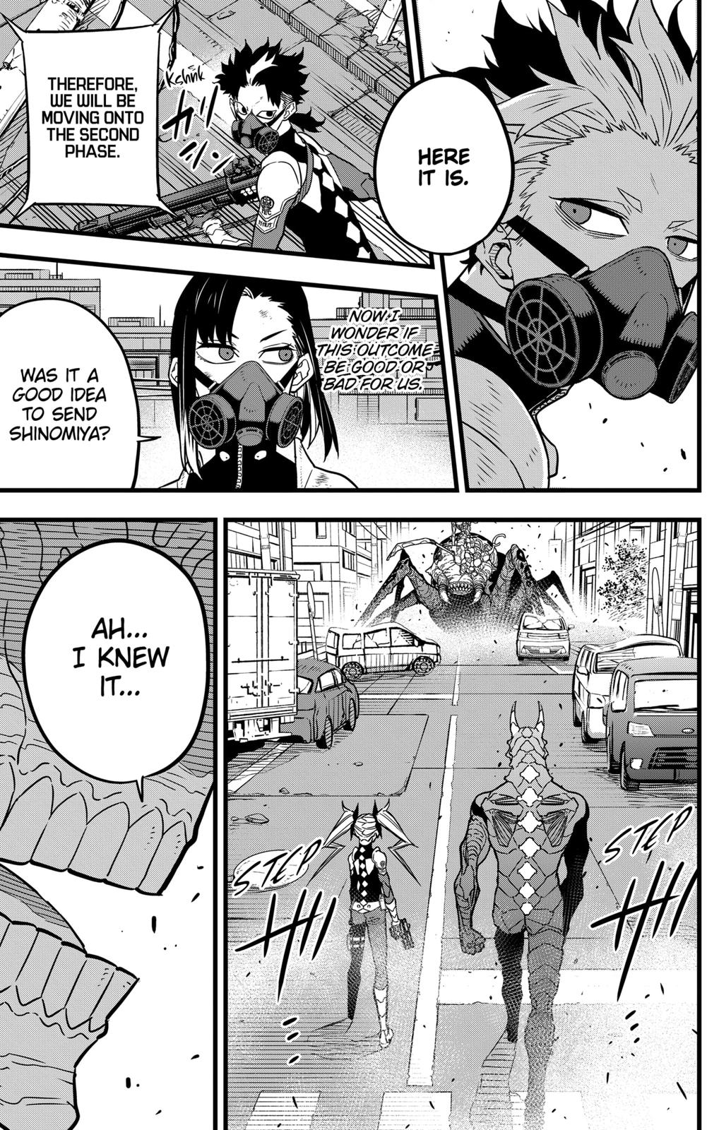 Read Kaiju No.8 ENGLISH Manga Online