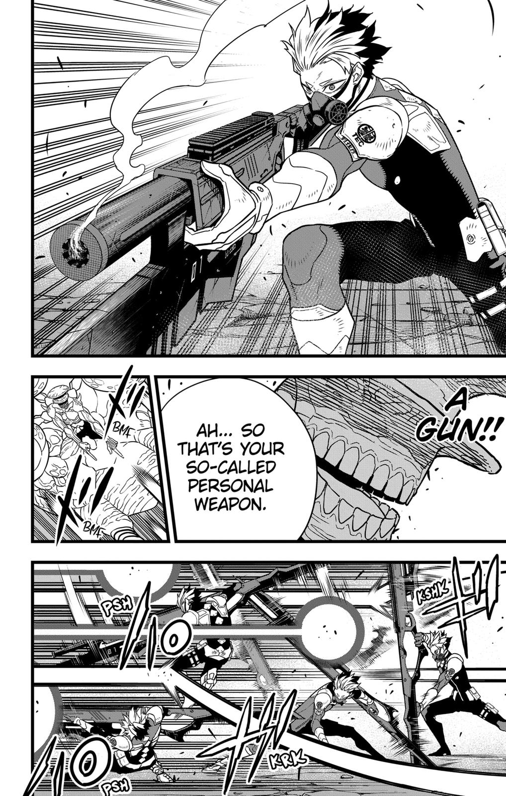 Read Kaiju No.8 ENGLISH Manga Online