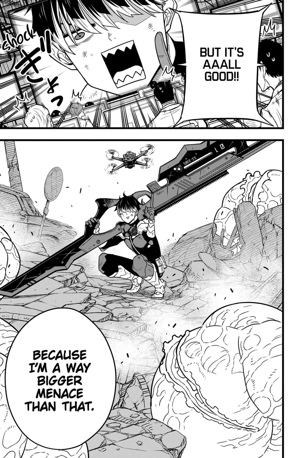 Read Kaiju No.8 ENGLISH Manga Online