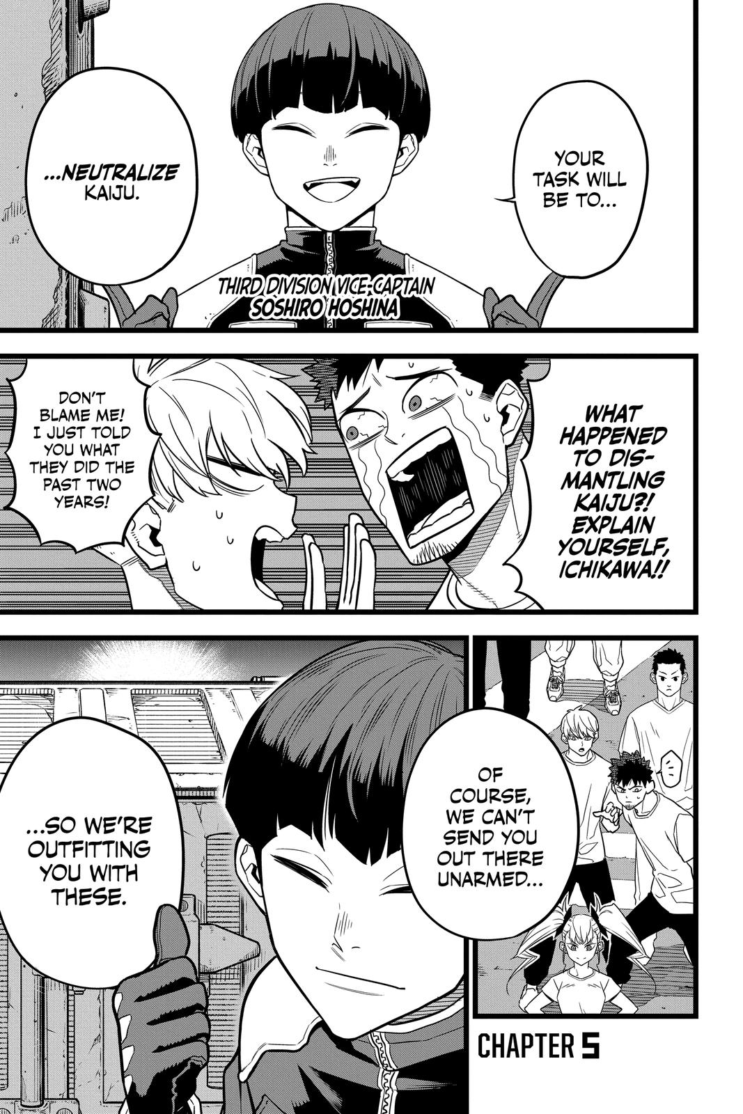 Read Kaiju No.8 ENGLISH Manga Online