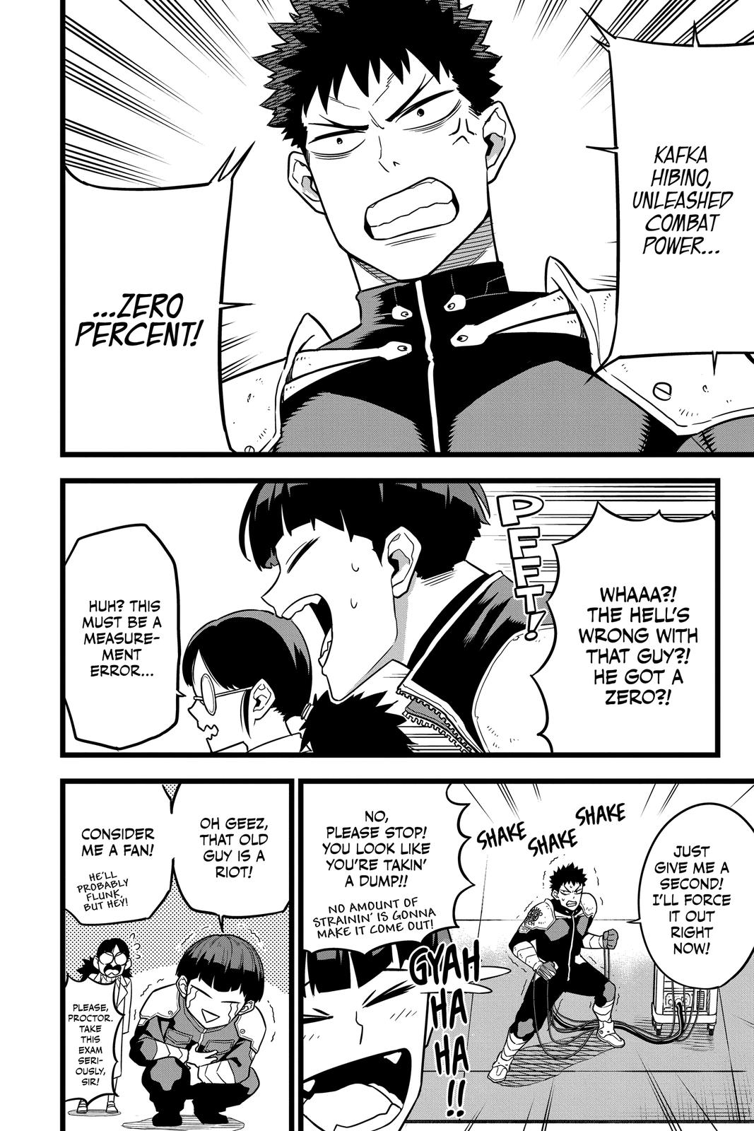 Read Kaiju No.8 ENGLISH Manga Online