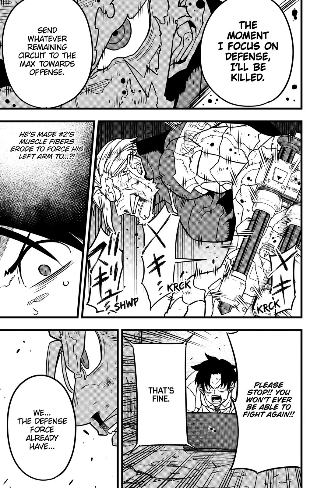 Read Kaiju No.8 ENGLISH Manga Online