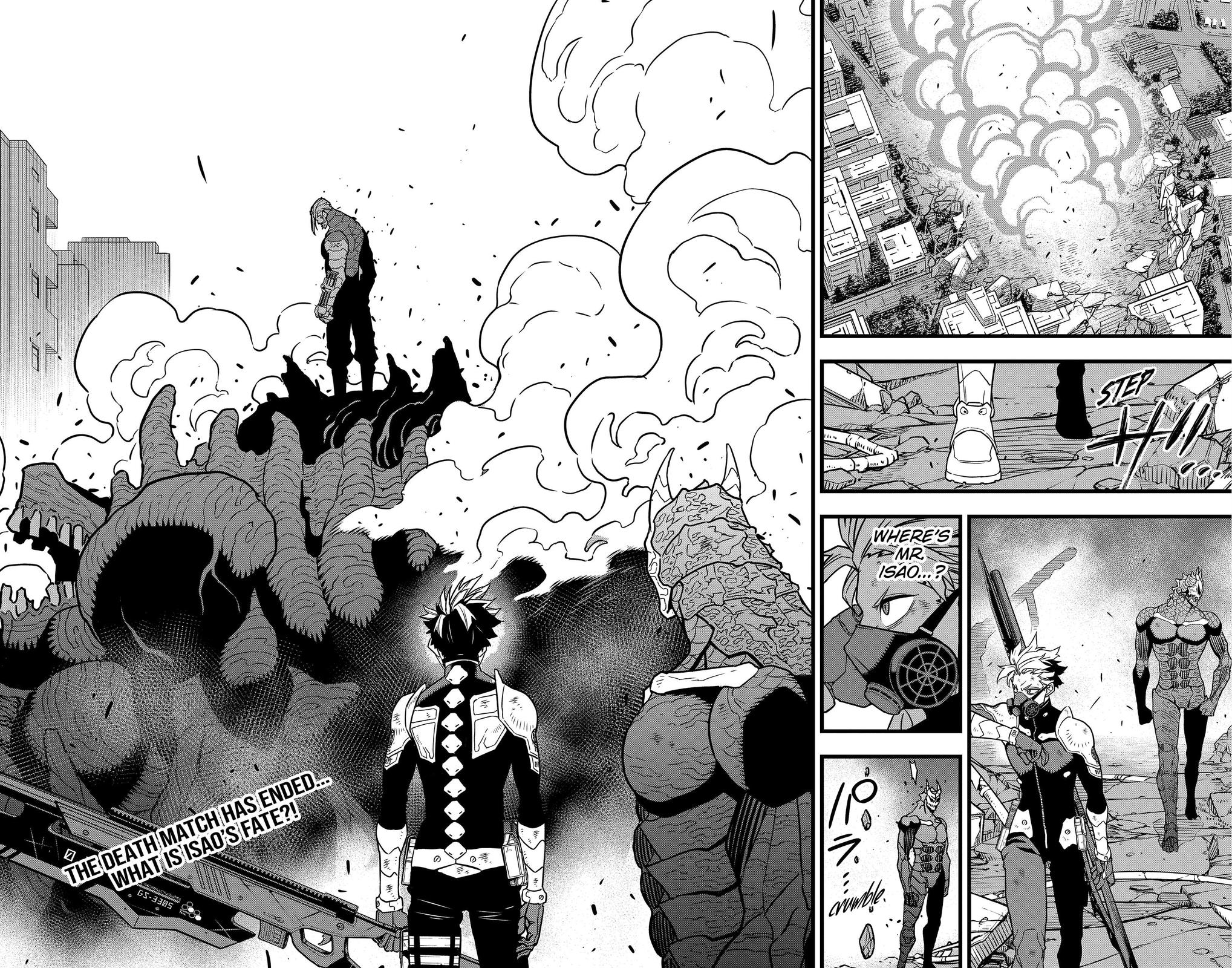 Read Kaiju No.8 ENGLISH Manga Online