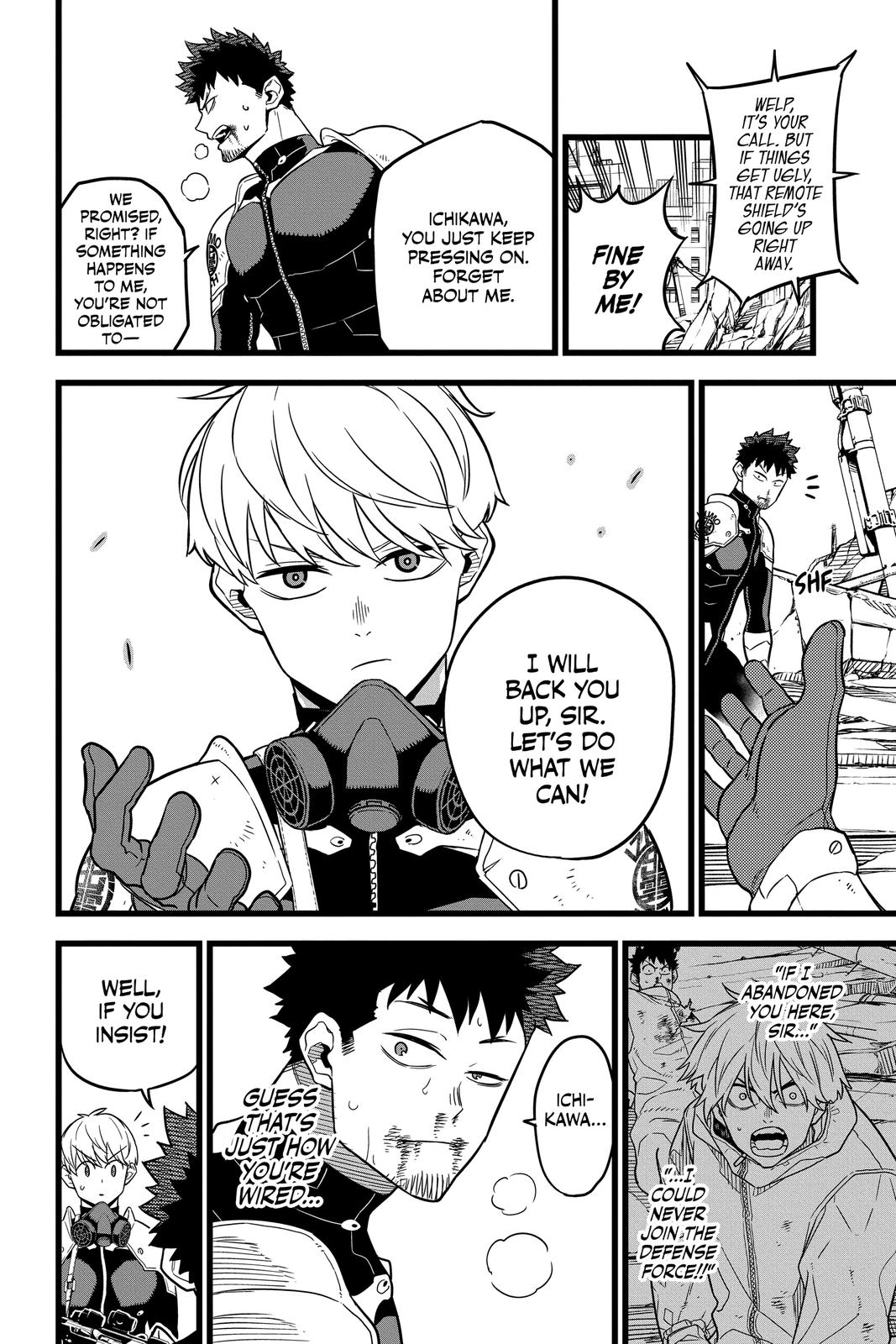 Read Kaiju No.8 ENGLISH Manga Online