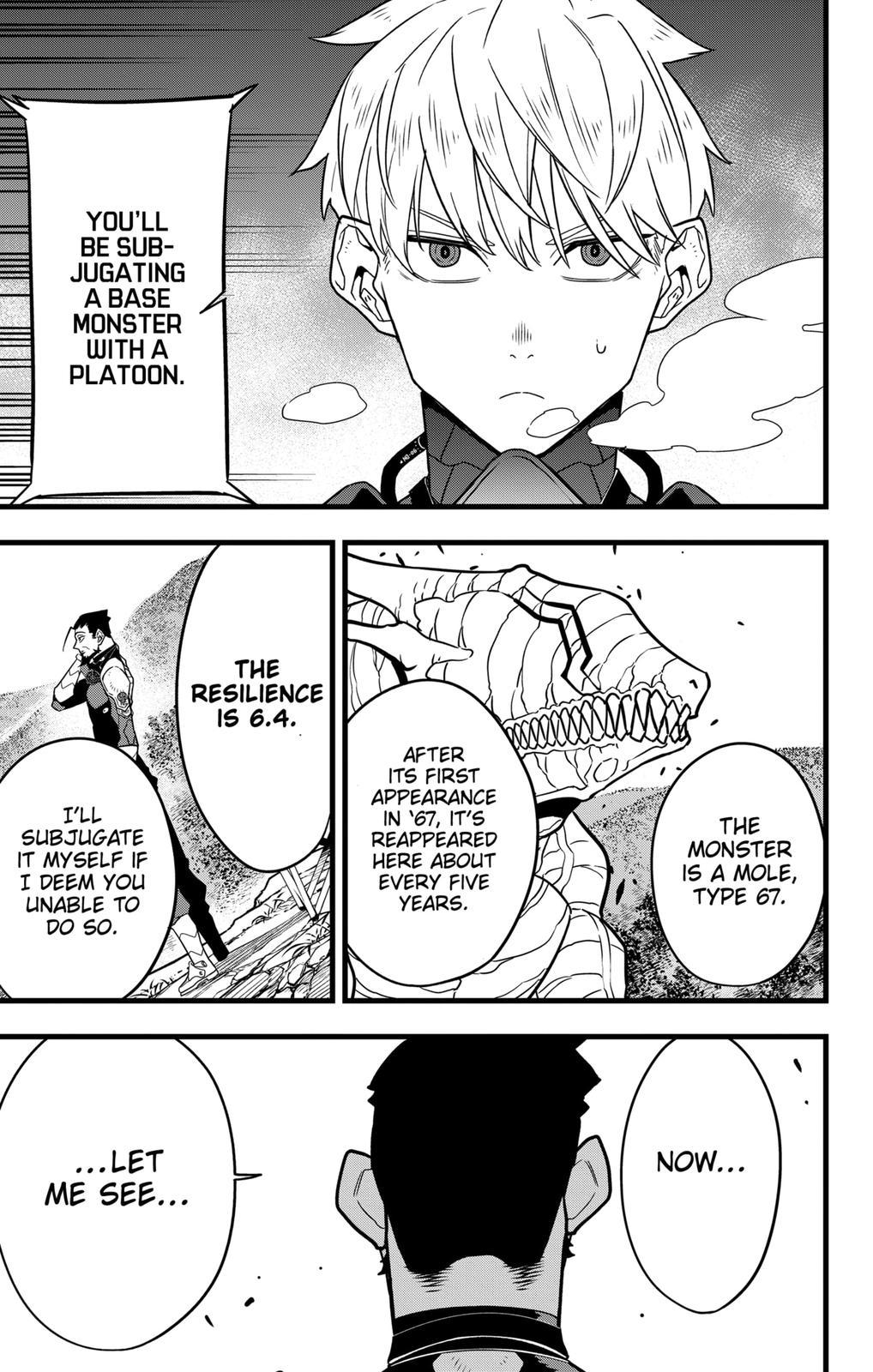 Read Kaiju No.8 ENGLISH Manga Online