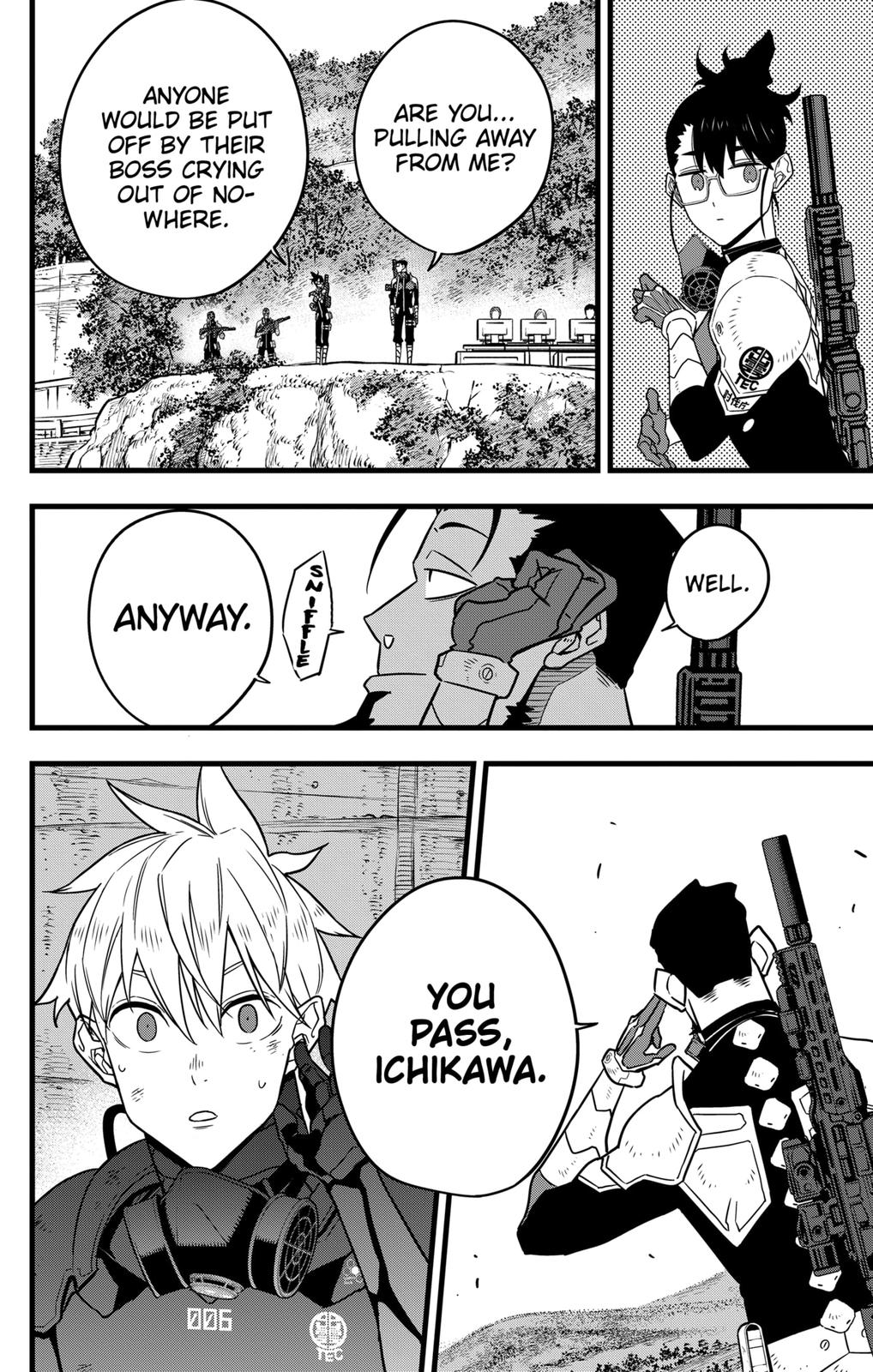 Read Kaiju No.8 ENGLISH Manga Online