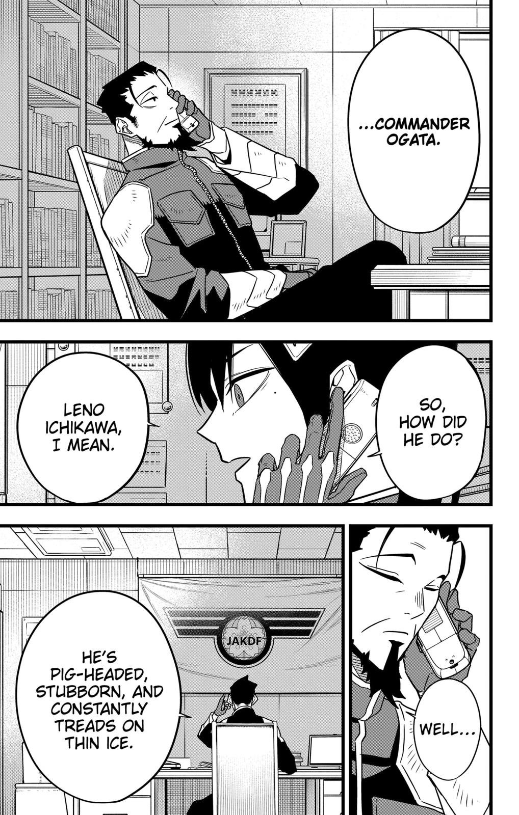 Read Kaiju No.8 ENGLISH Manga Online