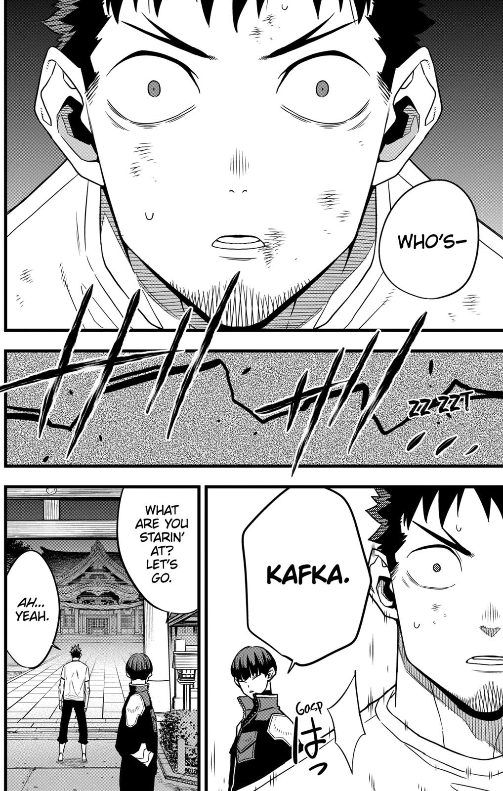 Read Kaiju No.8 ENGLISH Manga Online