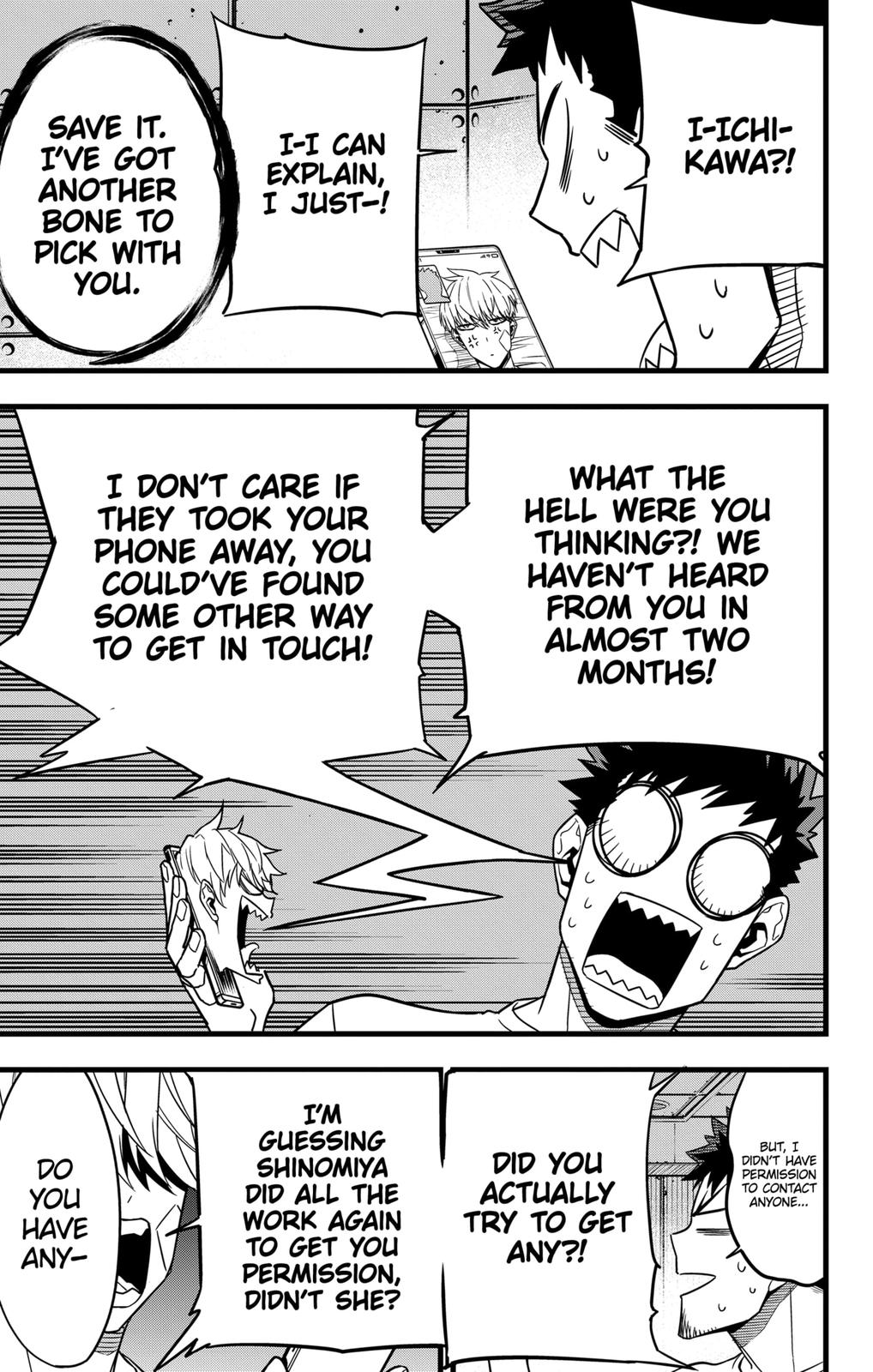 Read Kaiju No.8 ENGLISH Manga Online