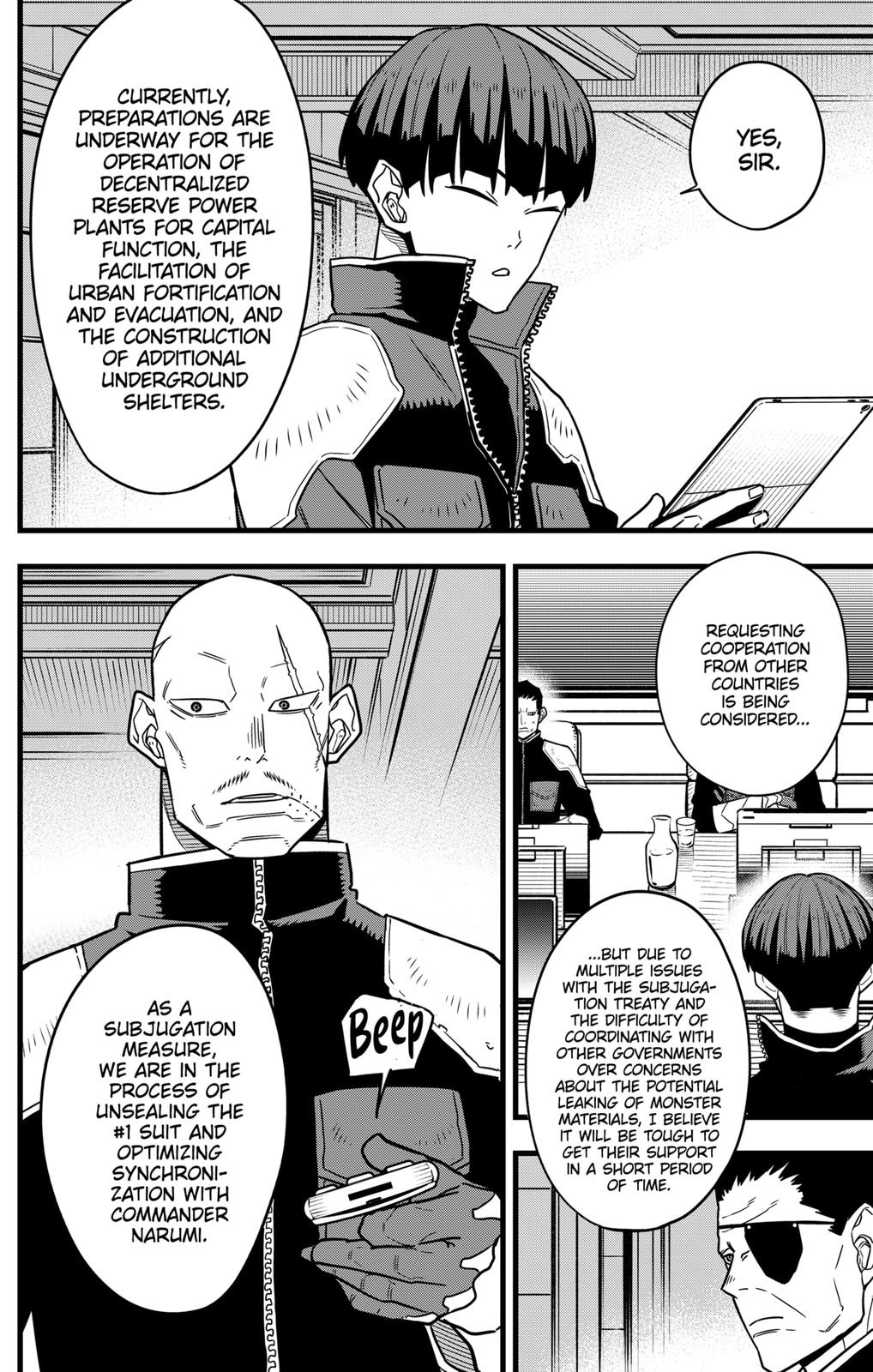 Read Kaiju No.8 ENGLISH Manga Online