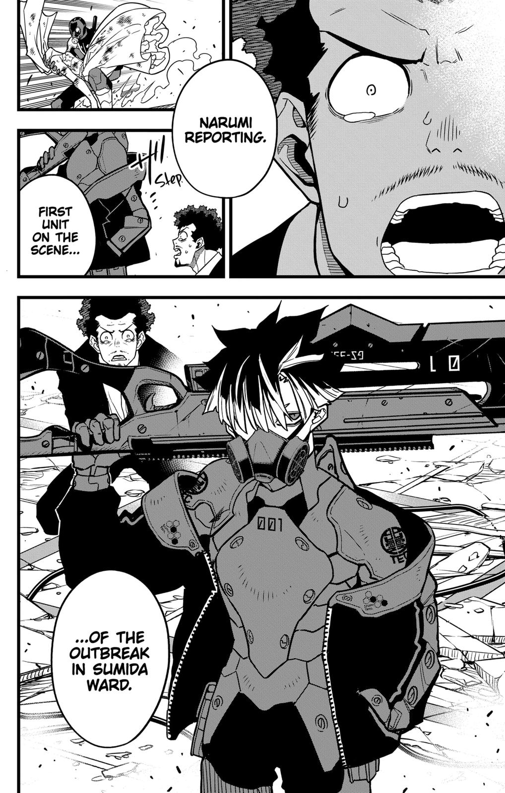 Read Kaiju No.8 ENGLISH Manga Online