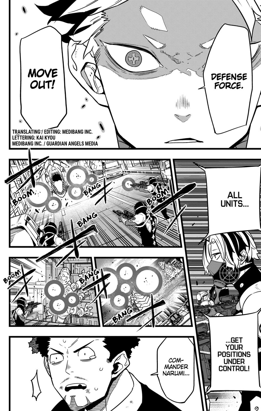 Read Kaiju No.8 ENGLISH Manga Online