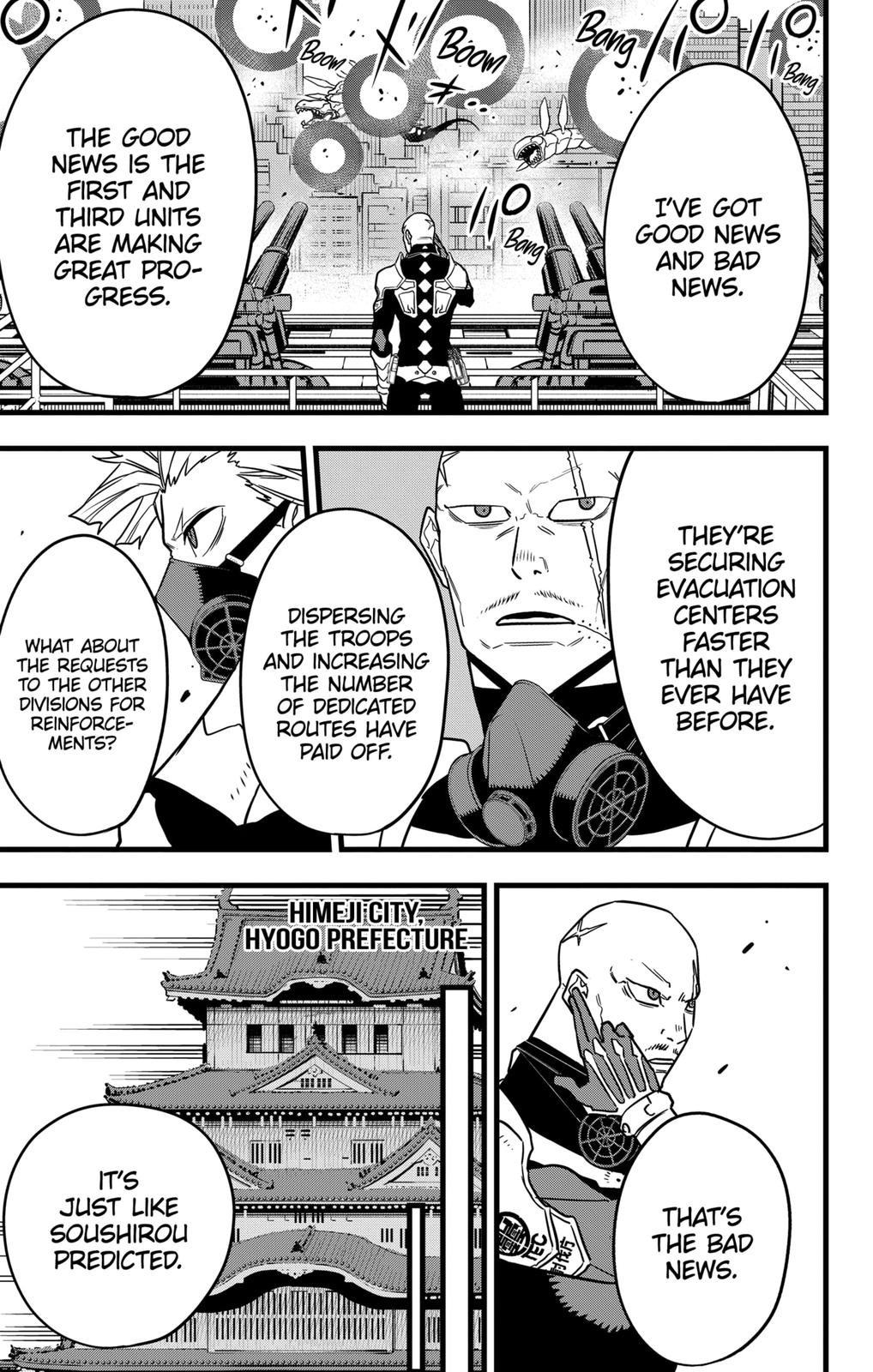 Read Kaiju No.8 ENGLISH Manga Online