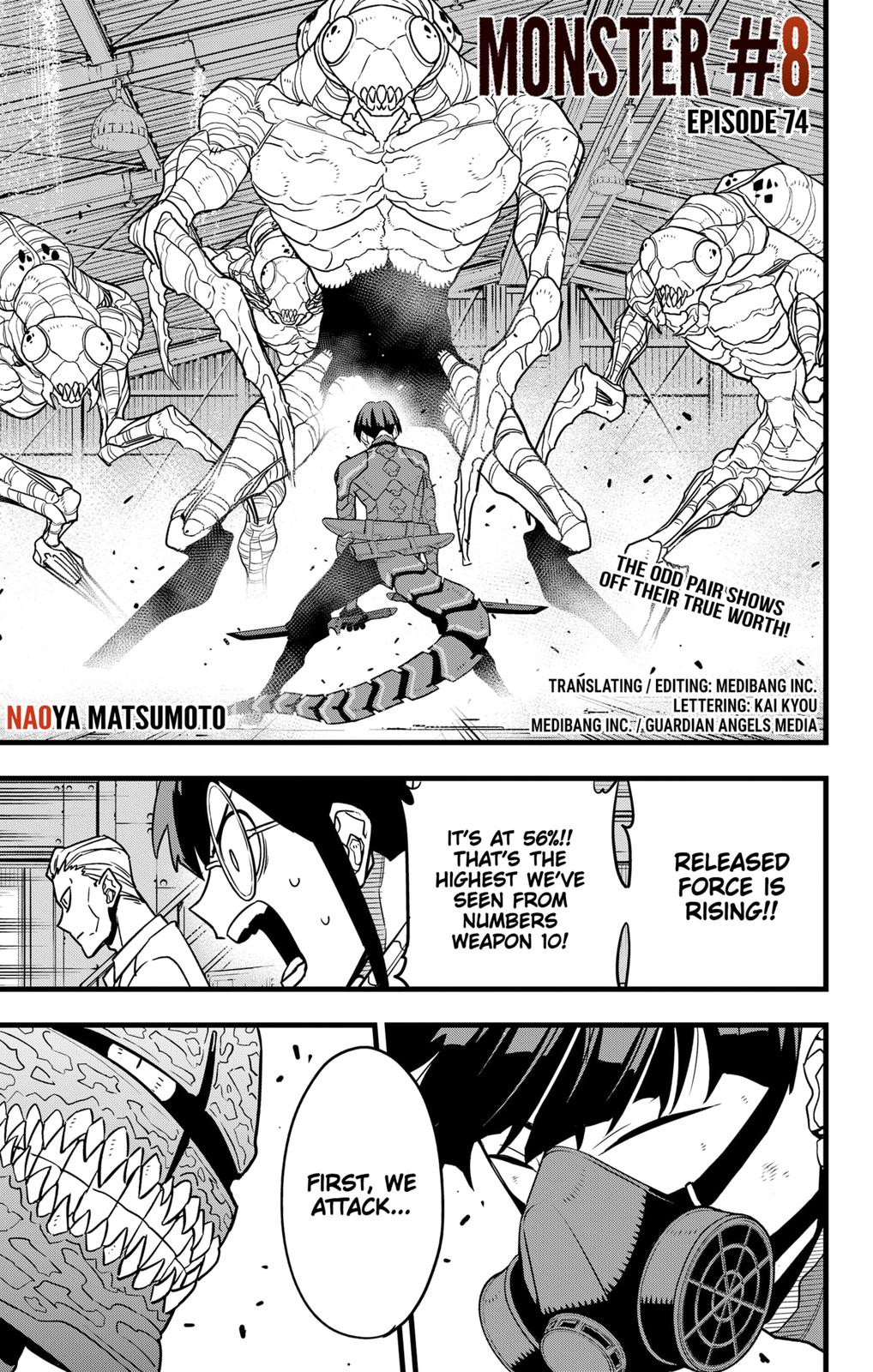 Read Kaiju No.8 ENGLISH Manga Online