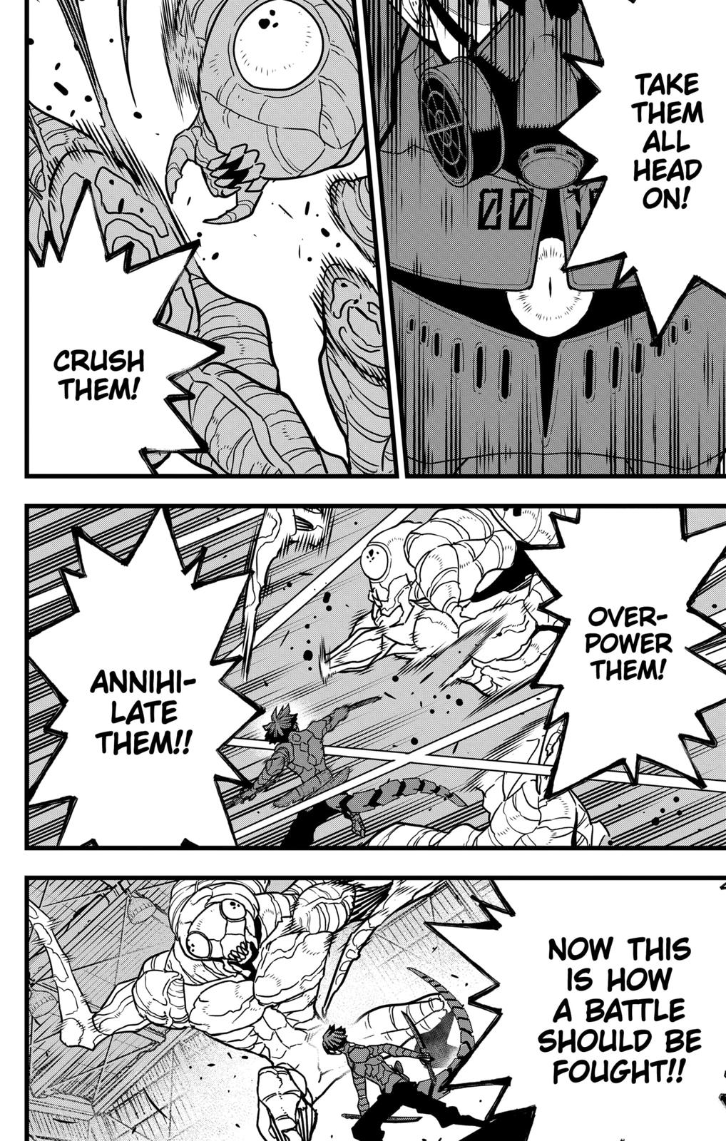 Read Kaiju No.8 ENGLISH Manga Online