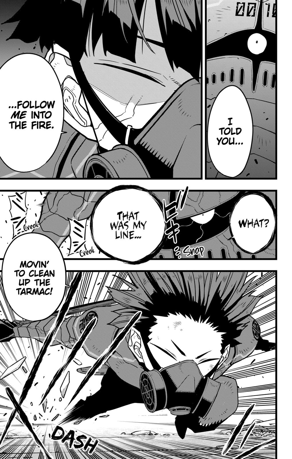 Read Kaiju No.8 ENGLISH Manga Online