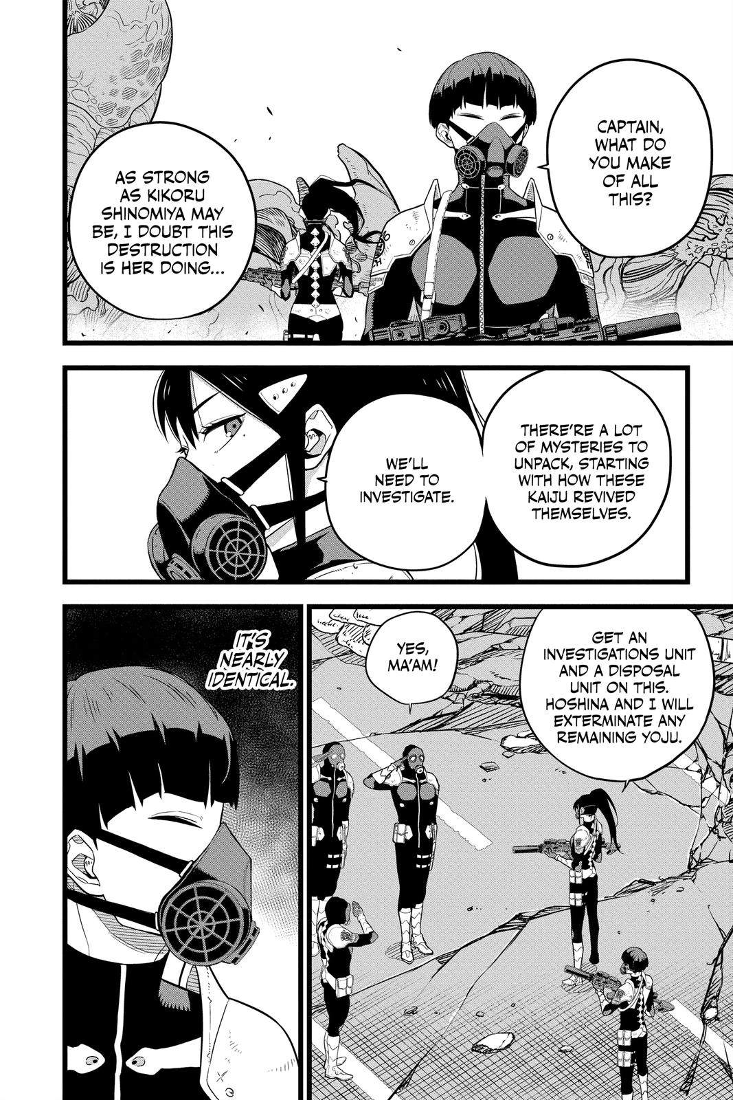 Read Kaiju No.8 ENGLISH Manga Online