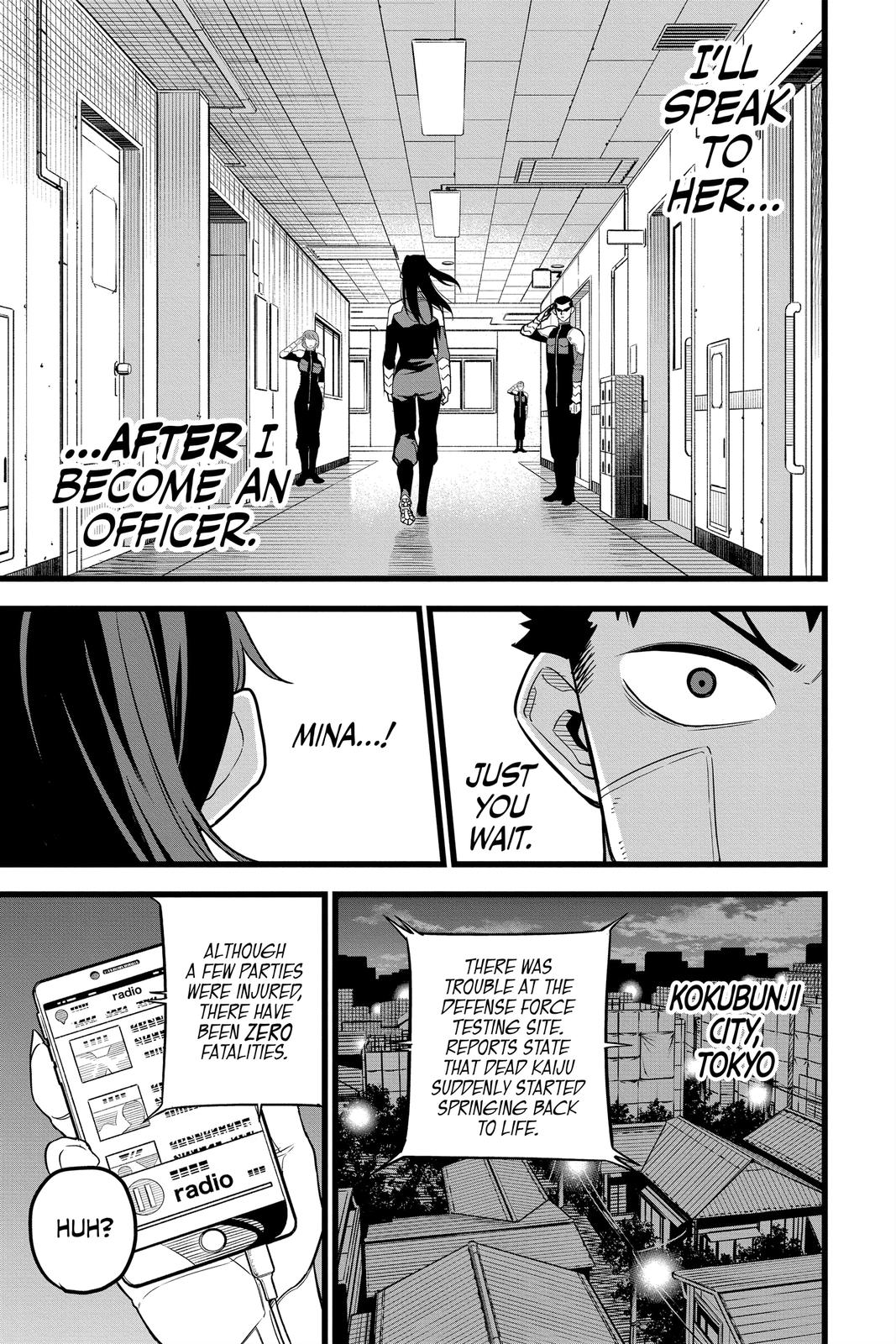 Read Kaiju No.8 ENGLISH Manga Online