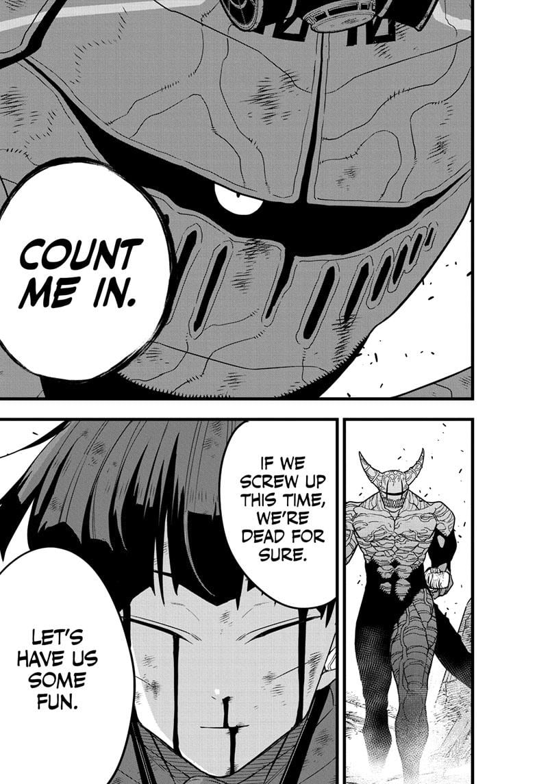 Read Kaiju No.8 ENGLISH Manga Online