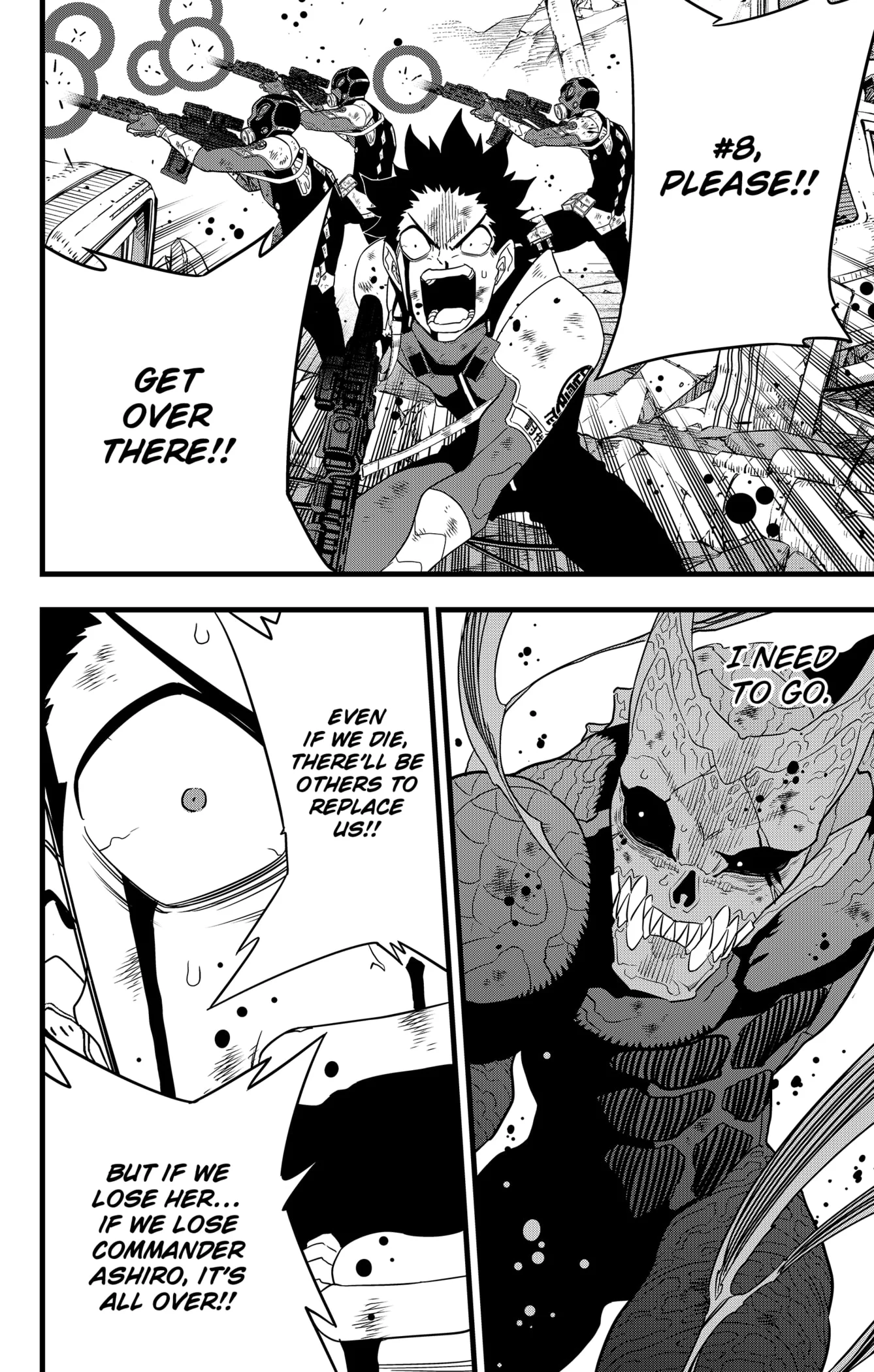 Read Kaiju No.8 ENGLISH Manga Online