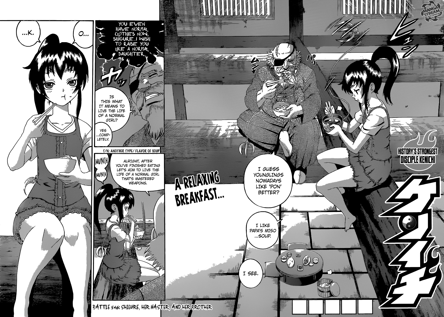 Read KenIchi_ The Mightiest Disciple ENGLISH Manga Online