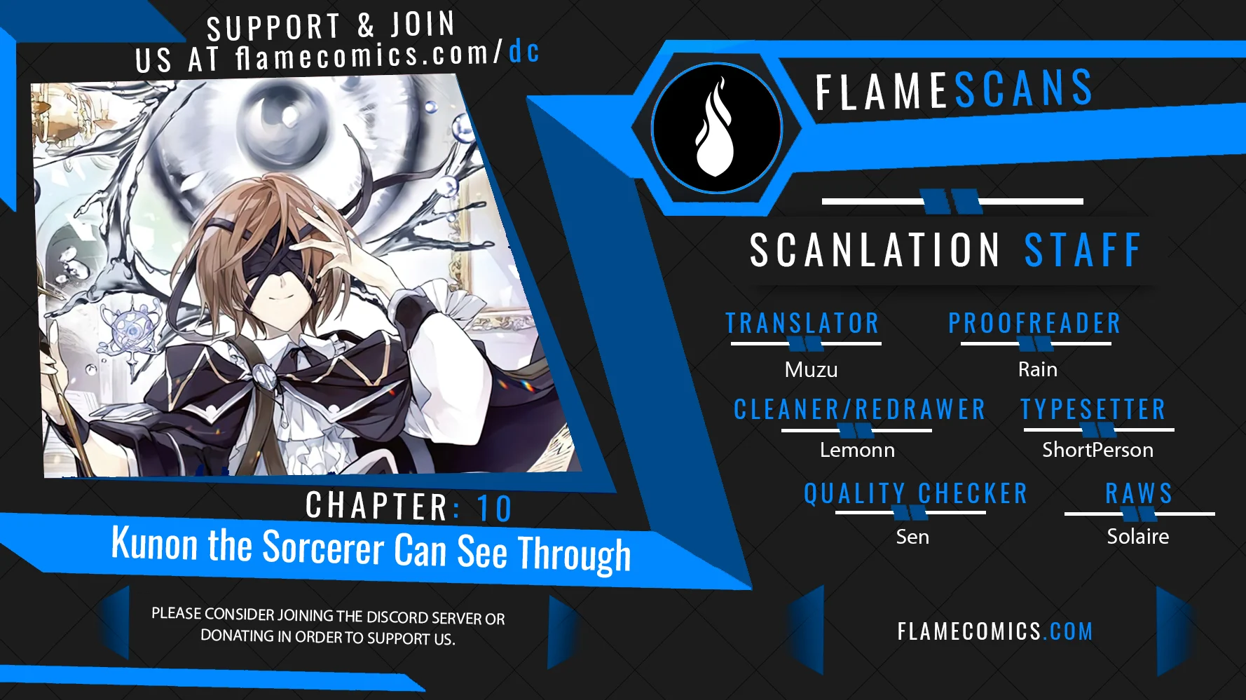 Read Kunon the Sorcerer Can See ENGLISH Manga Online