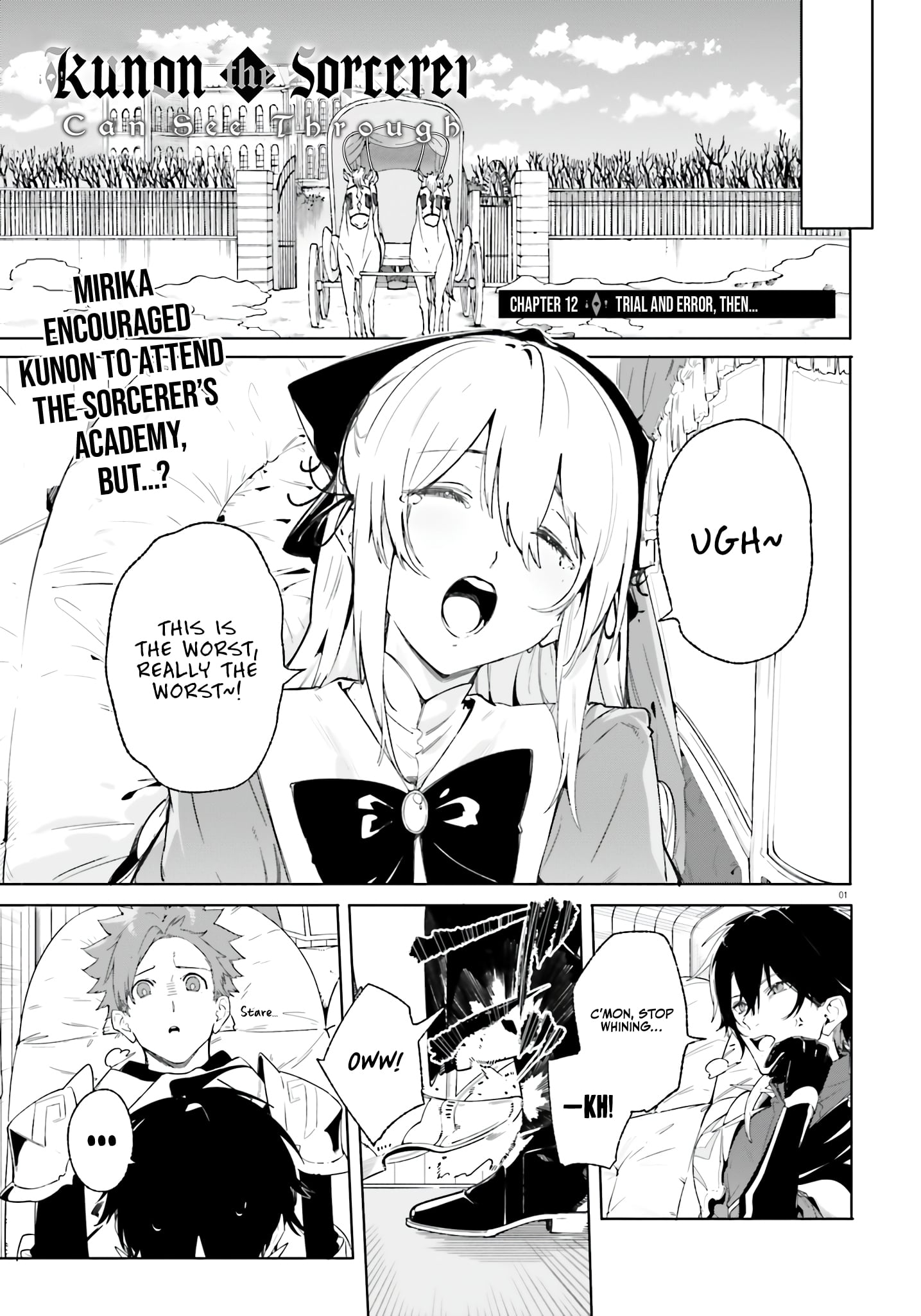 Read Kunon the Sorcerer Can See ENGLISH Manga Online