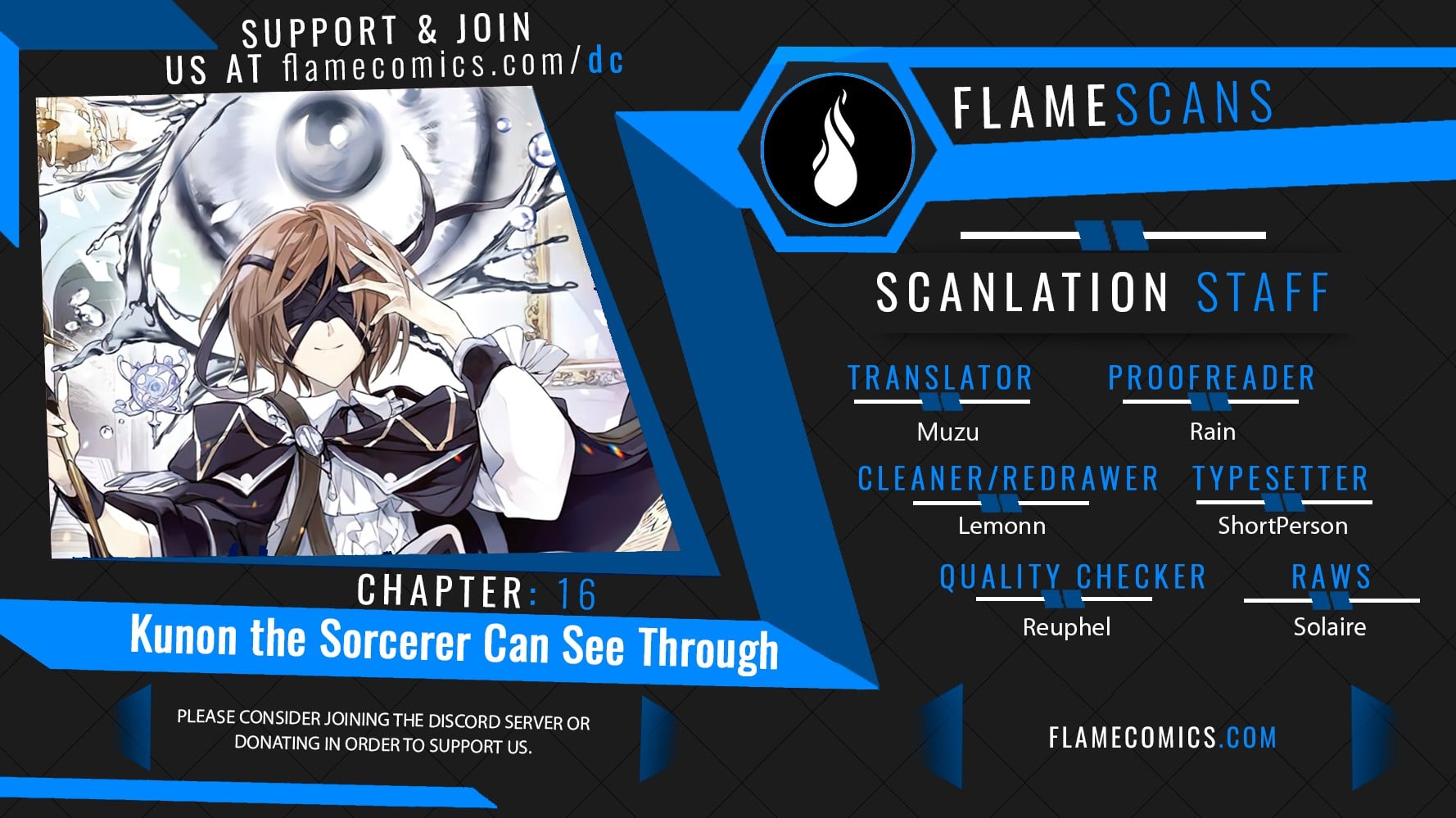 Read Kunon the Sorcerer Can See ENGLISH Manga Online