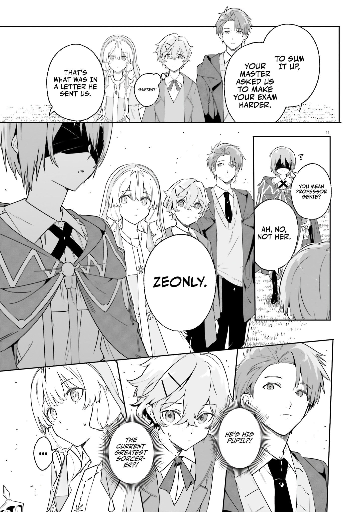 Read Kunon the Sorcerer Can See ENGLISH Manga Online