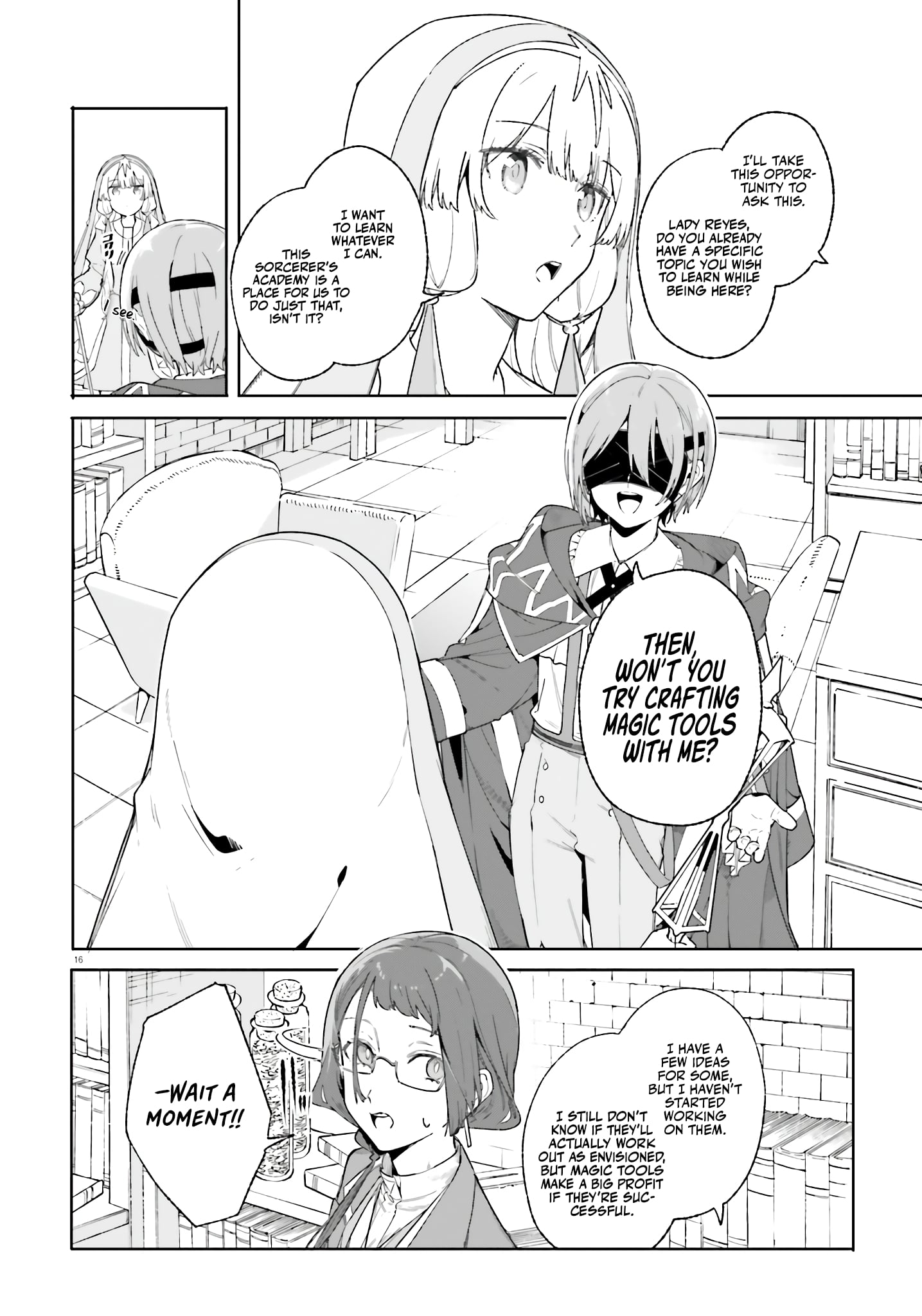 Read Kunon the Sorcerer Can See ENGLISH Manga Online