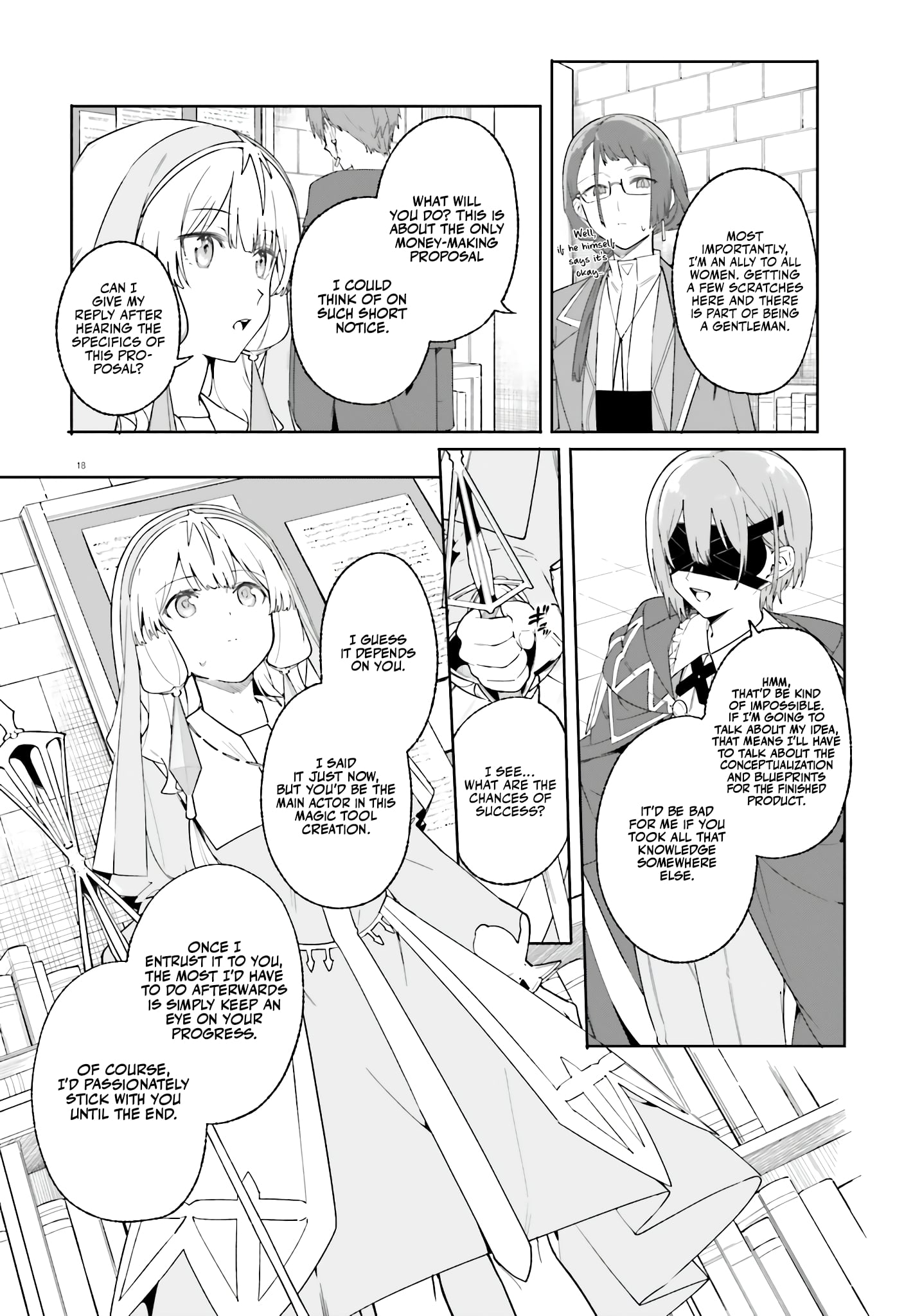 Read Kunon the Sorcerer Can See ENGLISH Manga Online