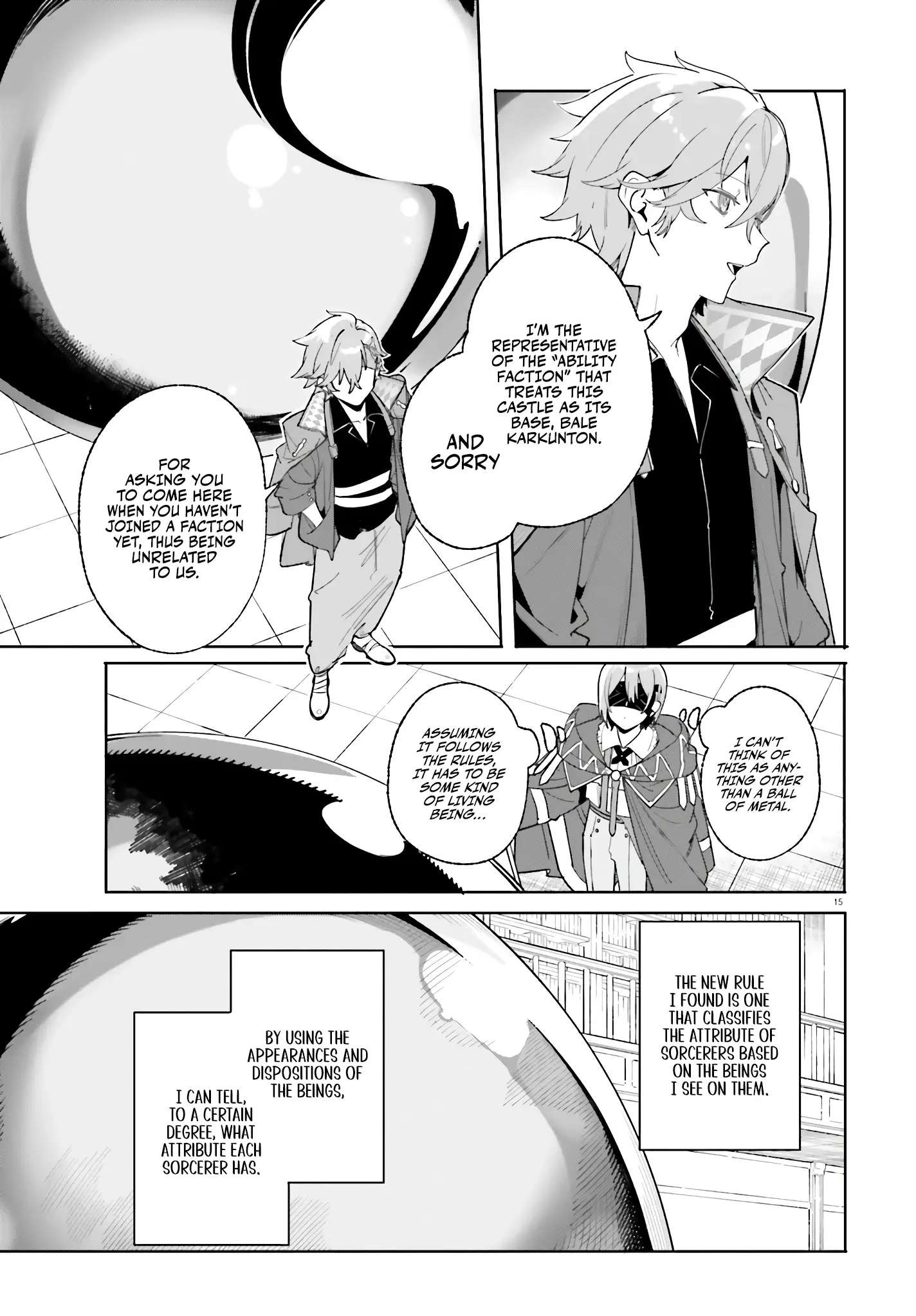 Read Kunon the Sorcerer Can See ENGLISH Manga Online