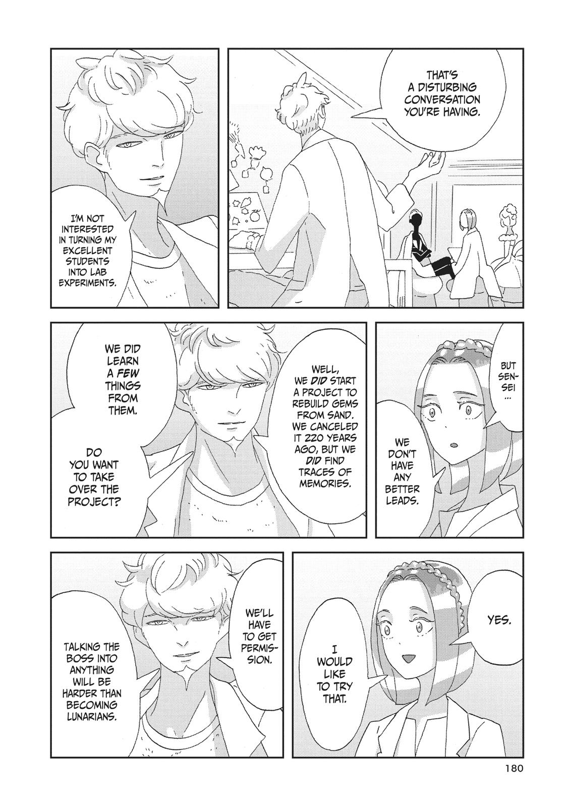 Read Land of the Lustrous ENGLISH Manga Online