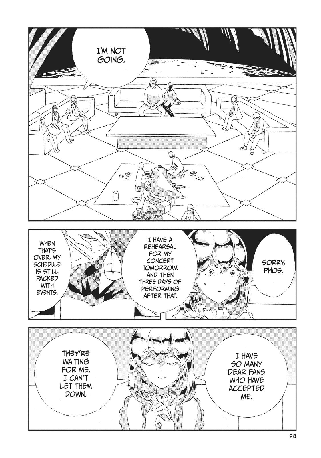 Read Land of the Lustrous ENGLISH Manga Online