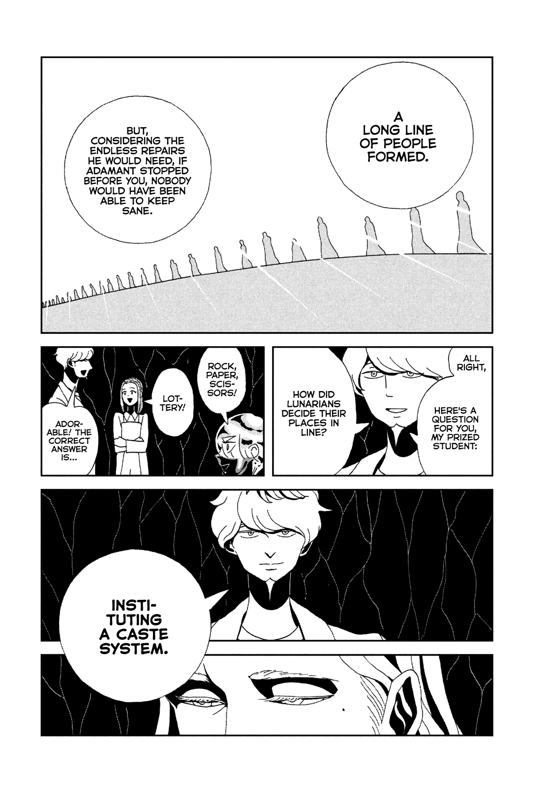 Read Land of the Lustrous ENGLISH Manga Online